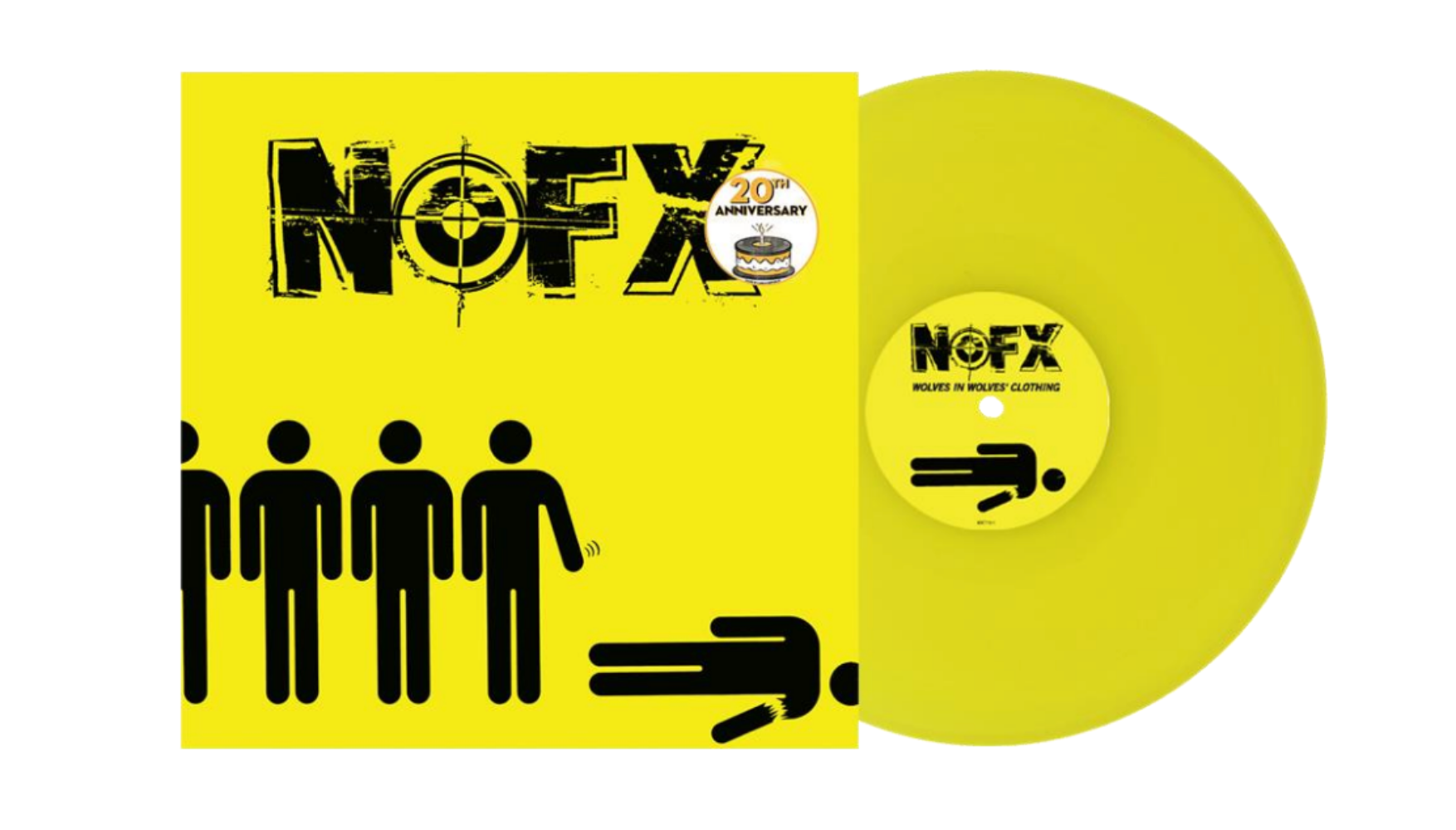 Pre-Order 09/10/26 - NOFX: Wolves in Wolves Clothing - 2026 Reissue (Coloured Vinyl LP)