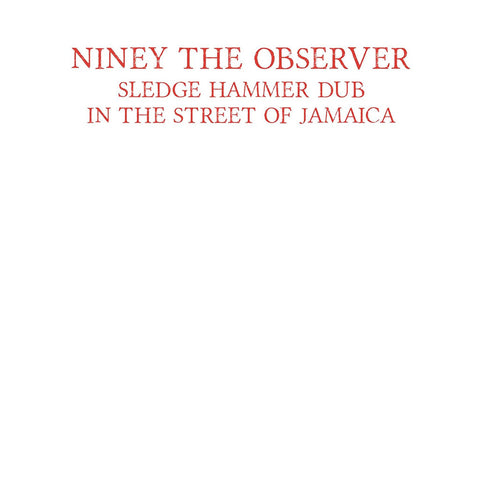 Niney The Observer: Sledgehammer Dub (Coloured Vinyl LP)
