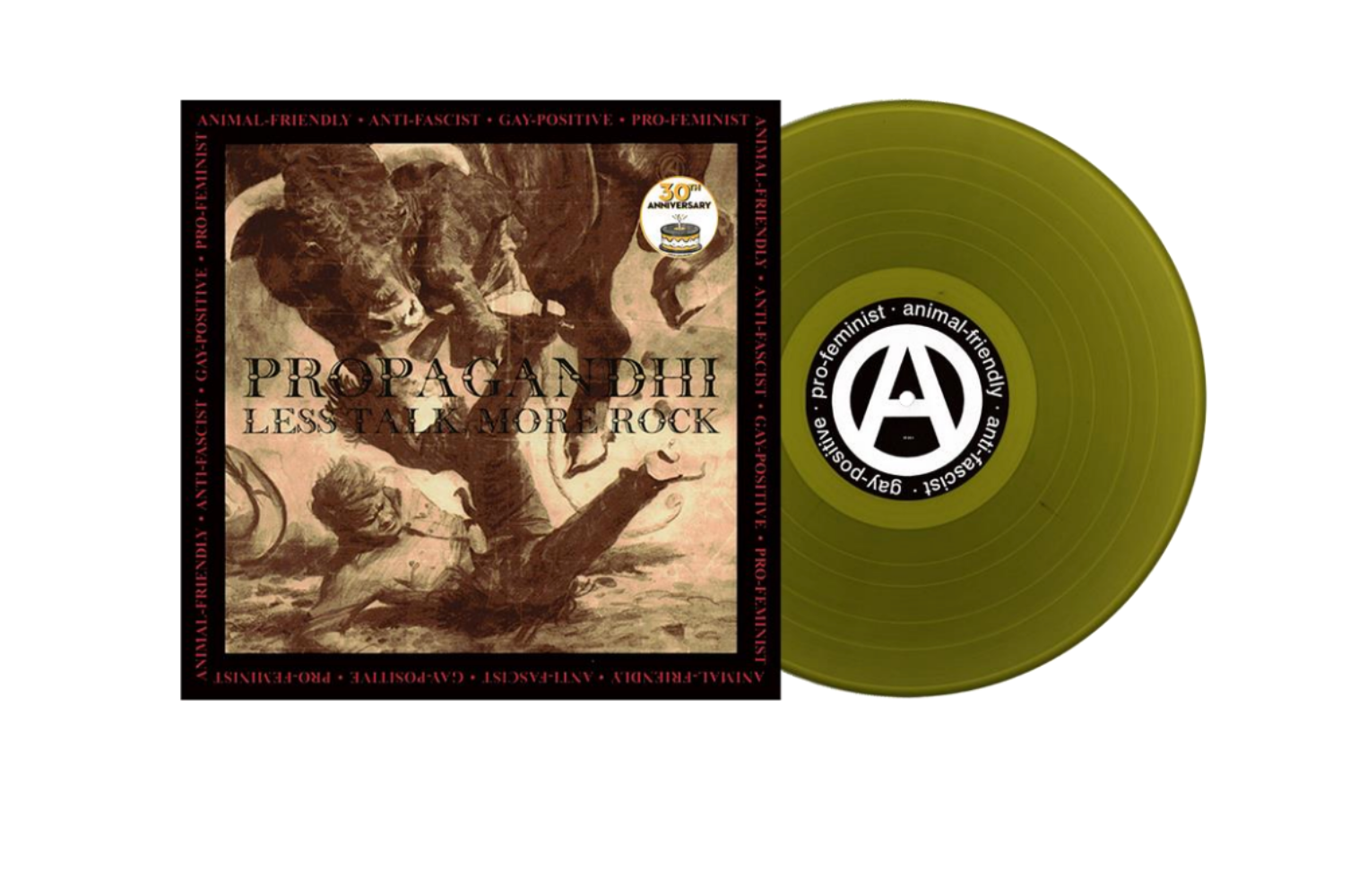 Pre-Order 02/10/26 - Propagandhi: Less Talk, More Rock -2026 Reissue (Coloured Vinyl LP)