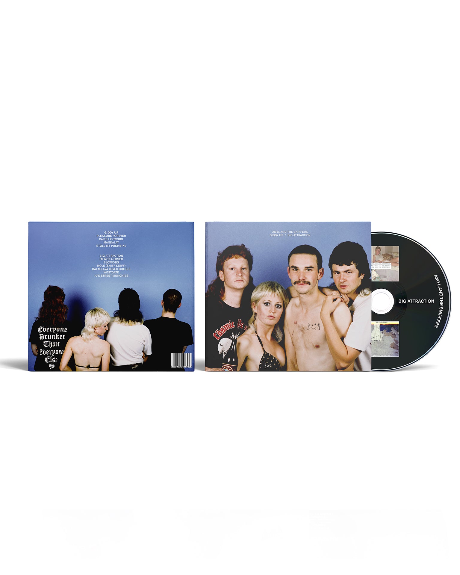 Pre-Order 22/05/26 - Amyl And The Sniffers: Giddy Up / Big Attraction - 10th Anniversary Edition (CD)