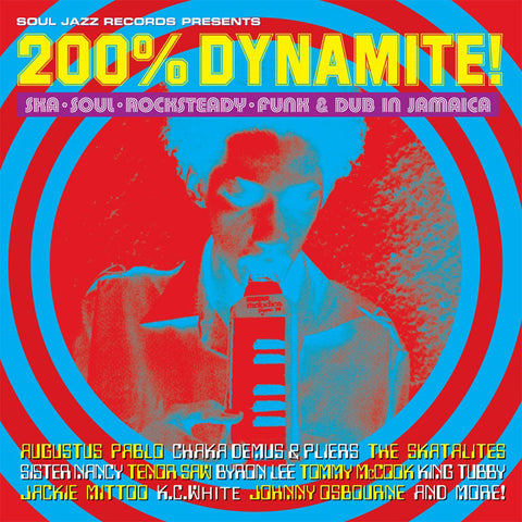 Various Artists: Soul Jazz Records Presents 200% Dynamite! Ska, Soul, Rocksteady, Funk & Dub in Jamaica (Vinyl 2xLP)