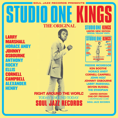 Various Artists: Soul Jazz Records Presents Studio One Kings (Coloured Vinyl 2xLP)