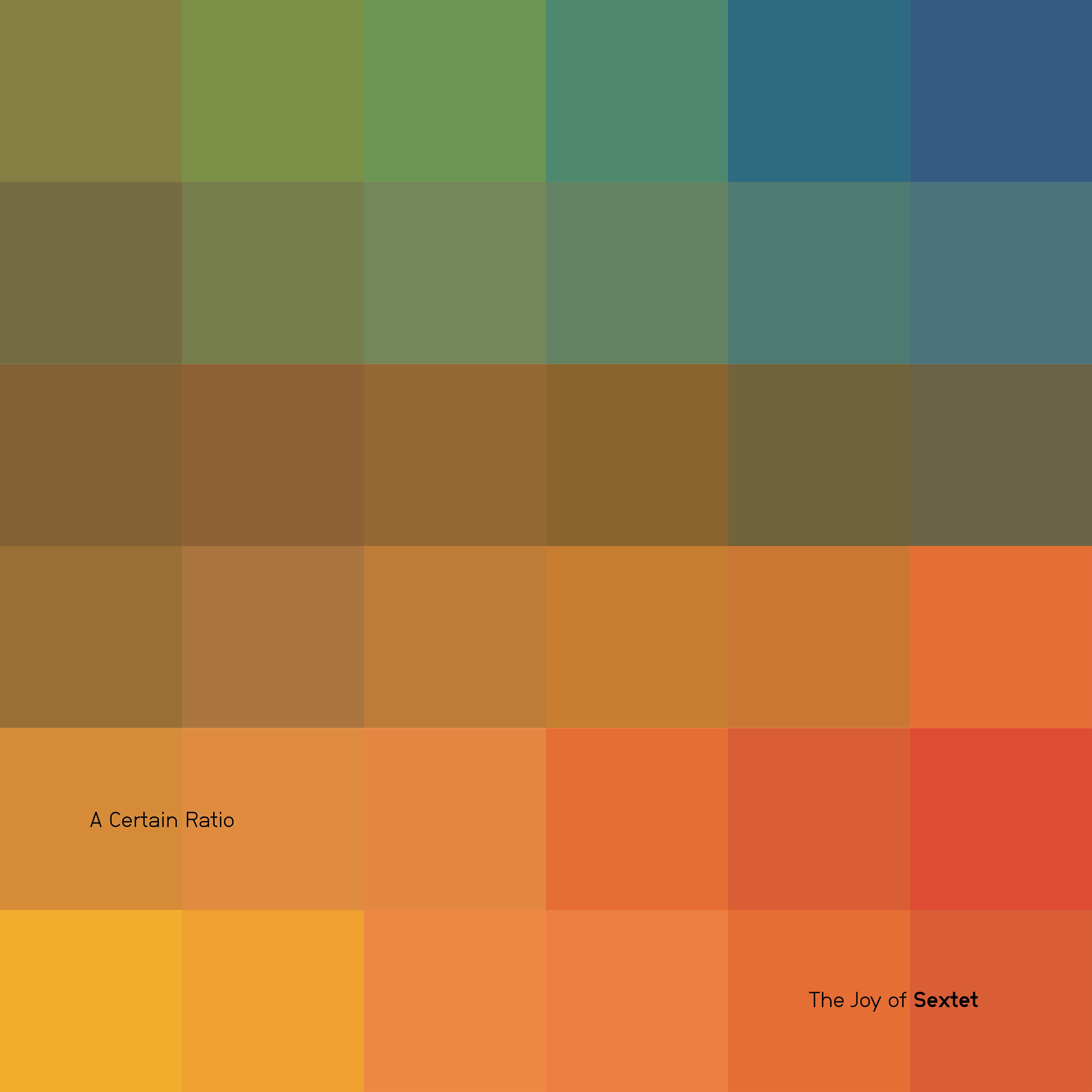 Pre-Order 28/08/26 - A Certain Ratio: The Joy Of Sextet (Coloured Vinyl LP)