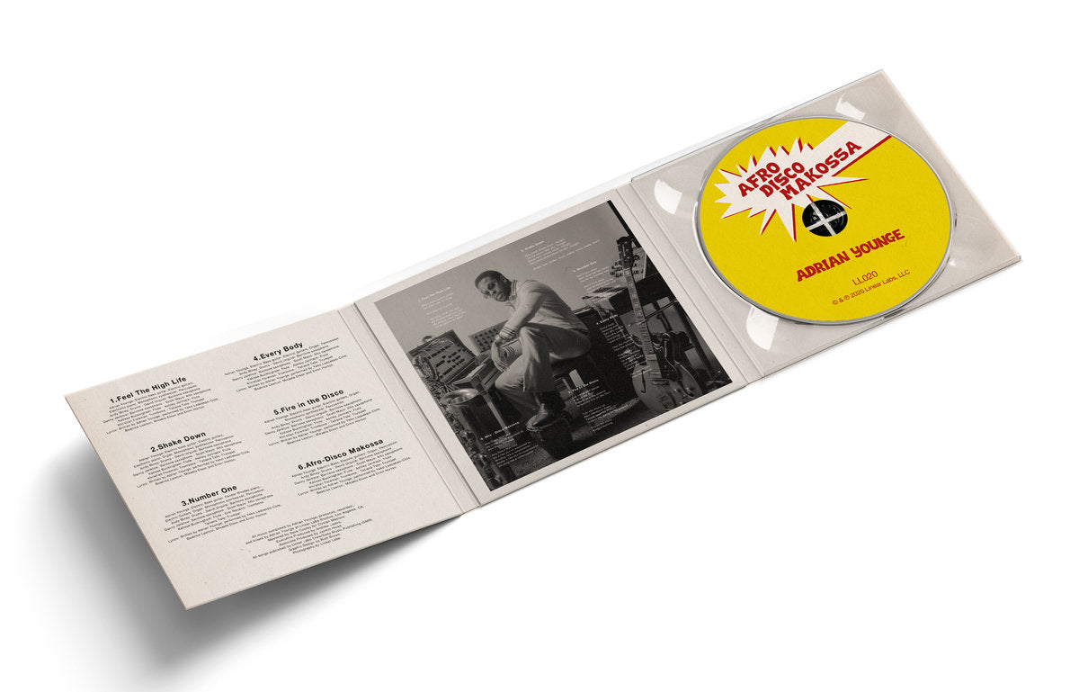 Pre-Order 11/09/26 - Younge, Adrian: Afro-Disco Makossa (CD)