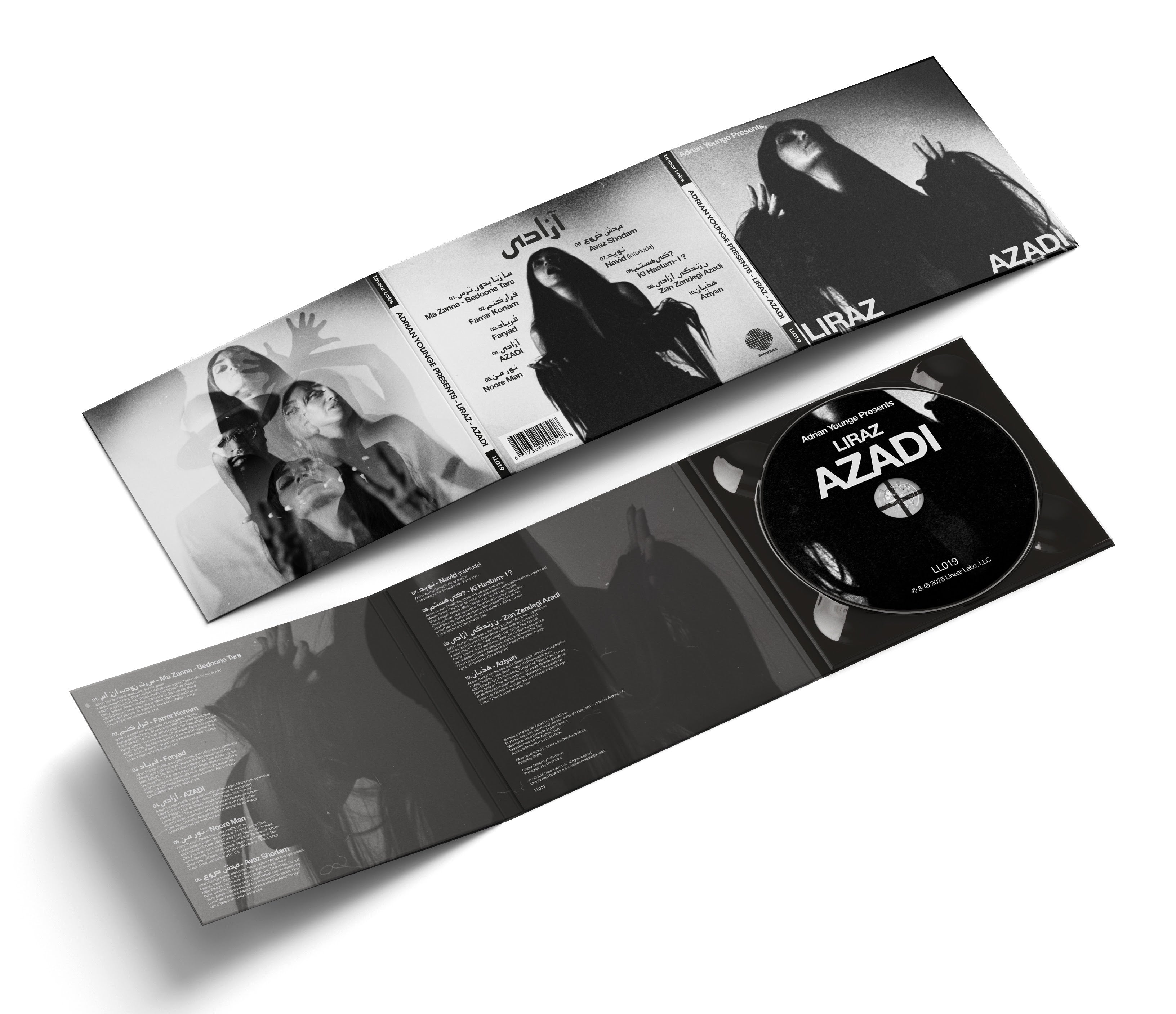 Younge, Adrian & Liraz: Azadi (CD)