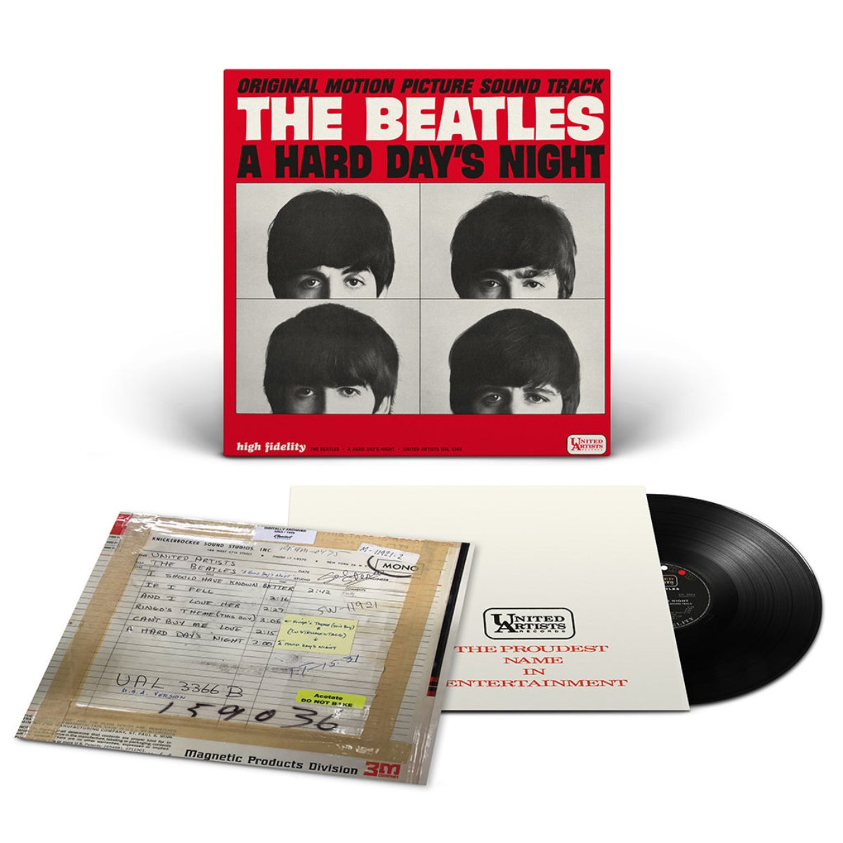 Beatles, The: A Hard Day’s Night - Original Motion Picture Sound Track - Mono (Vinyl LP)