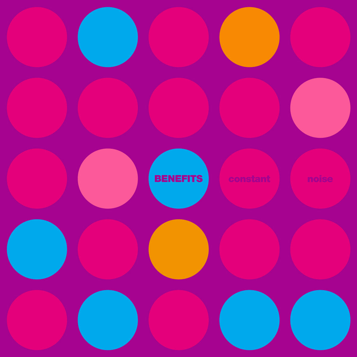 Benefits: Constant Noise (Coloured Vinyl LP)