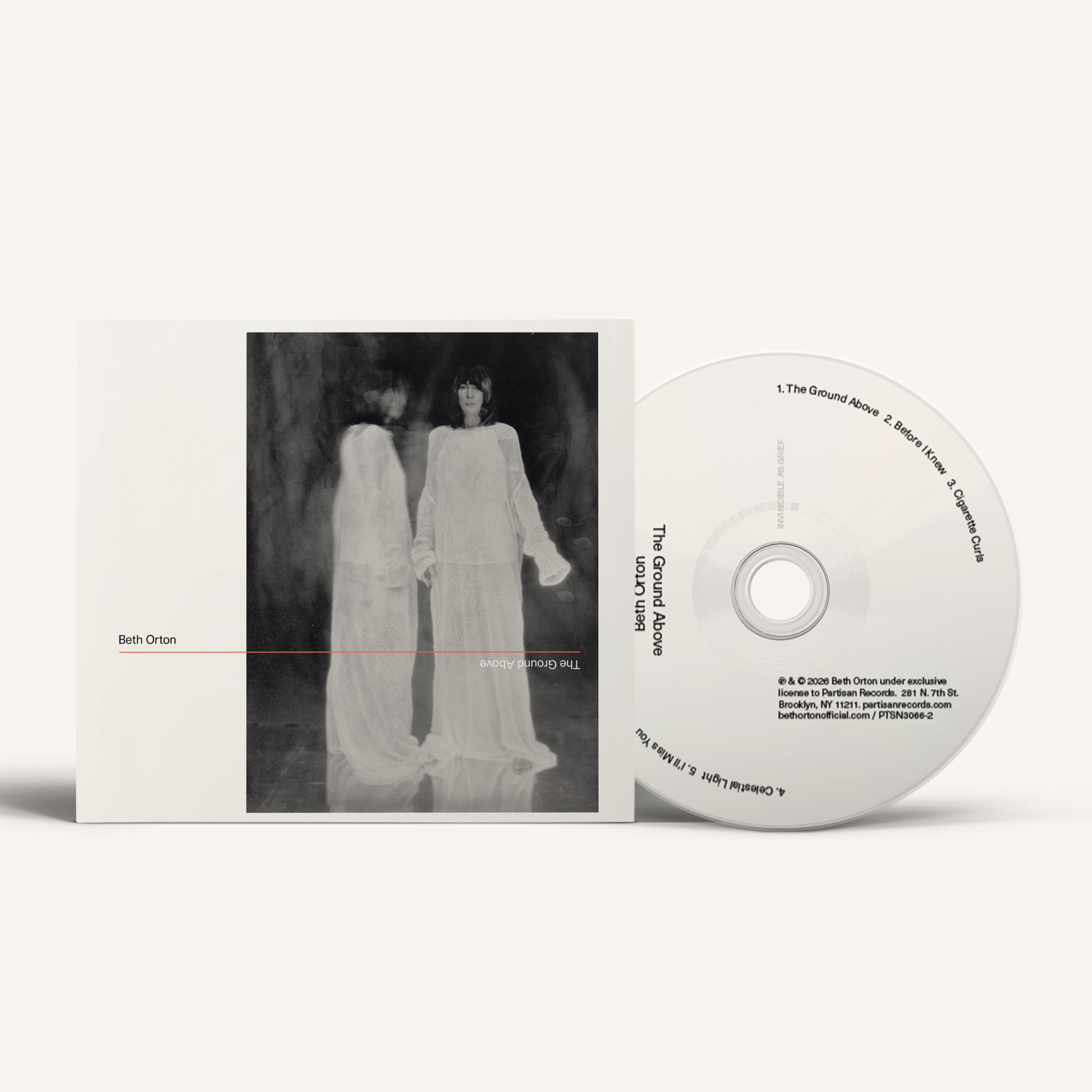 Pre-Order 26/06/26 - Orton, Beth: The Ground Above (CD)