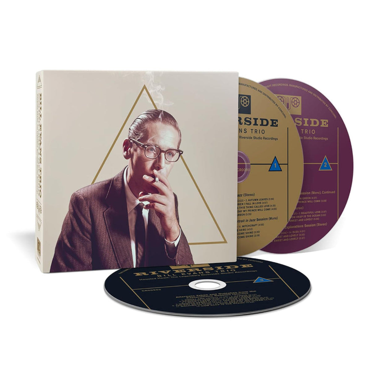 Bill Evans Trio: Haunted Heart - The Legendary Riverside Studio Recordings (3xCD Boxset)