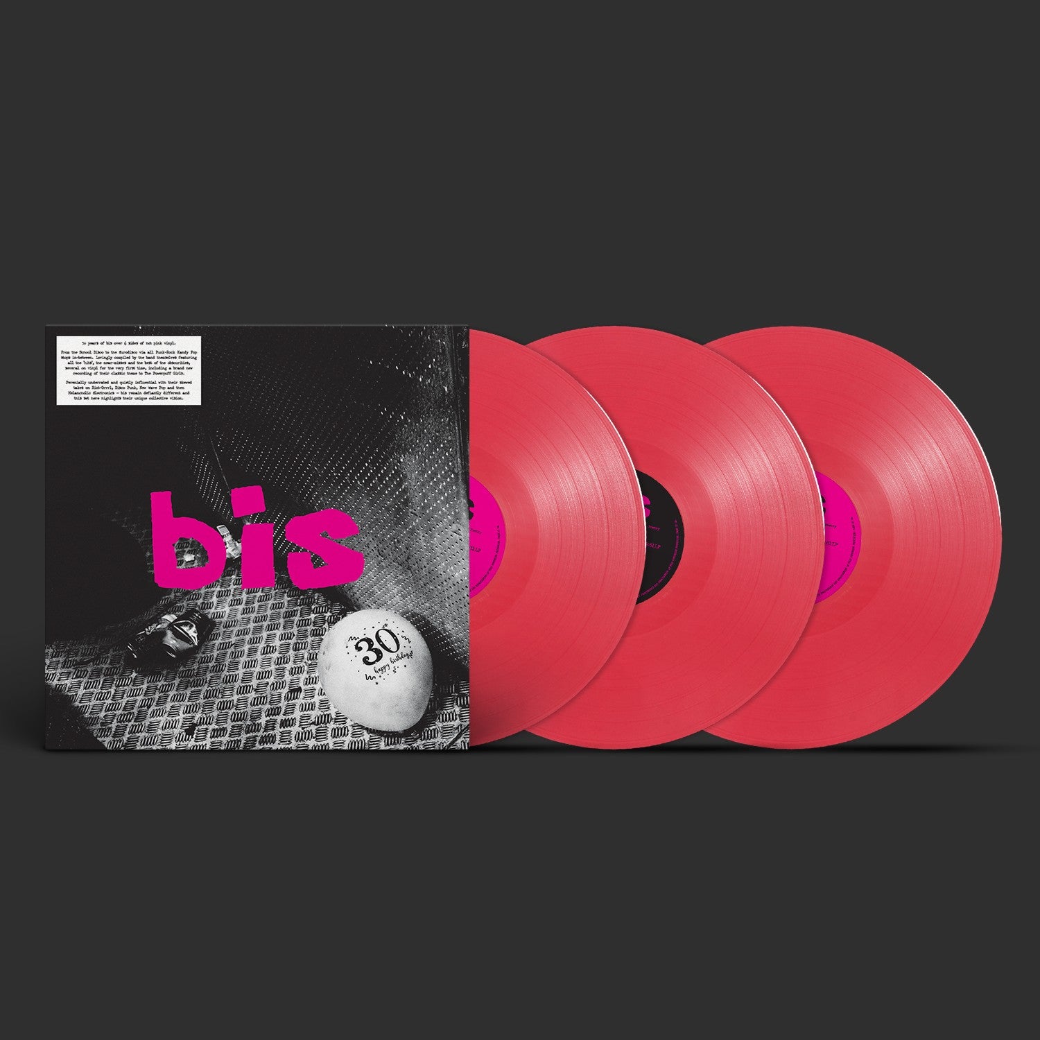 bis: Antiseptic Poetry - 30 Years Of bis (Coloured Vinyl 3xLP Boxset)