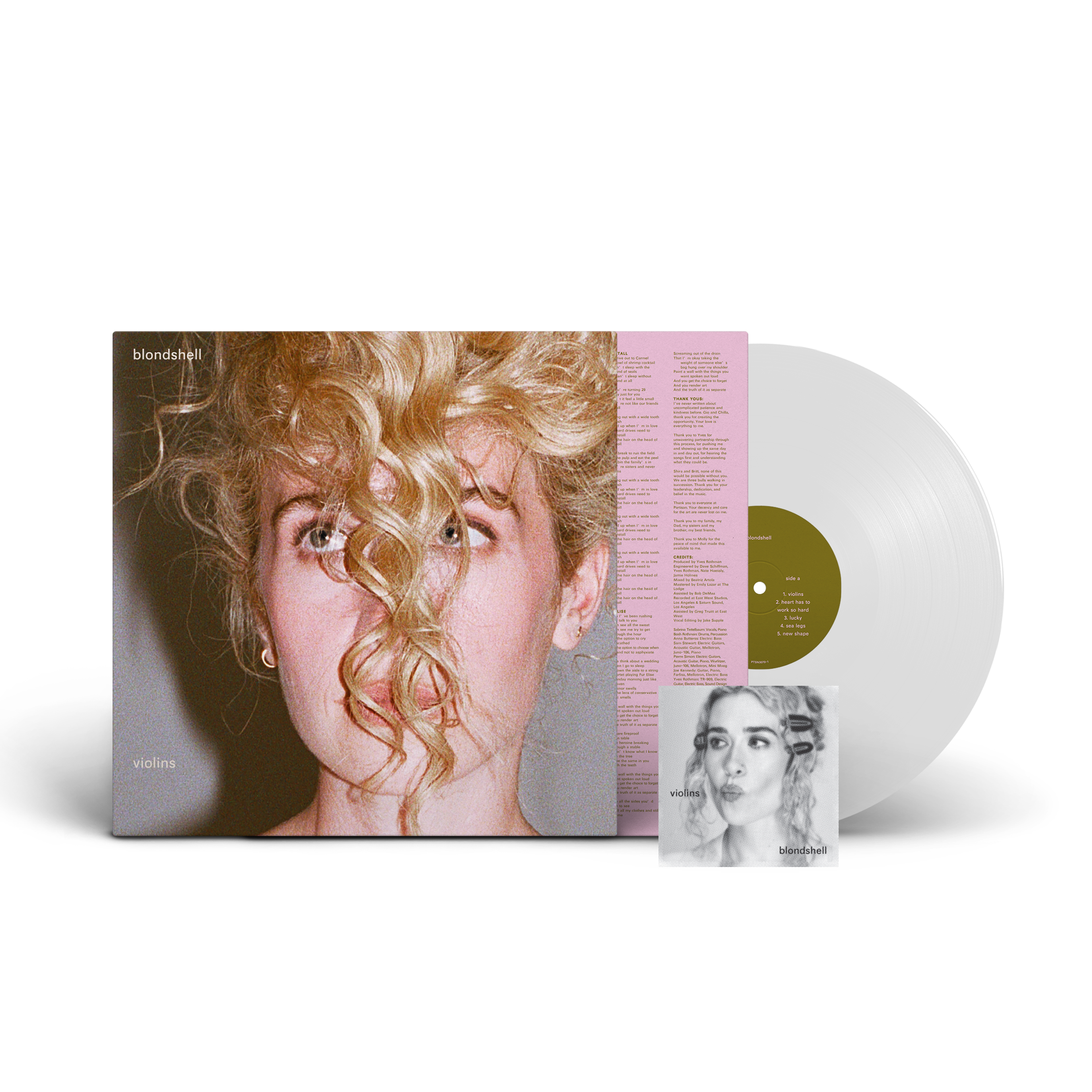 Pre-Order 25/09/26 - Blondshell: Violins (Coloured Vinyl LP)