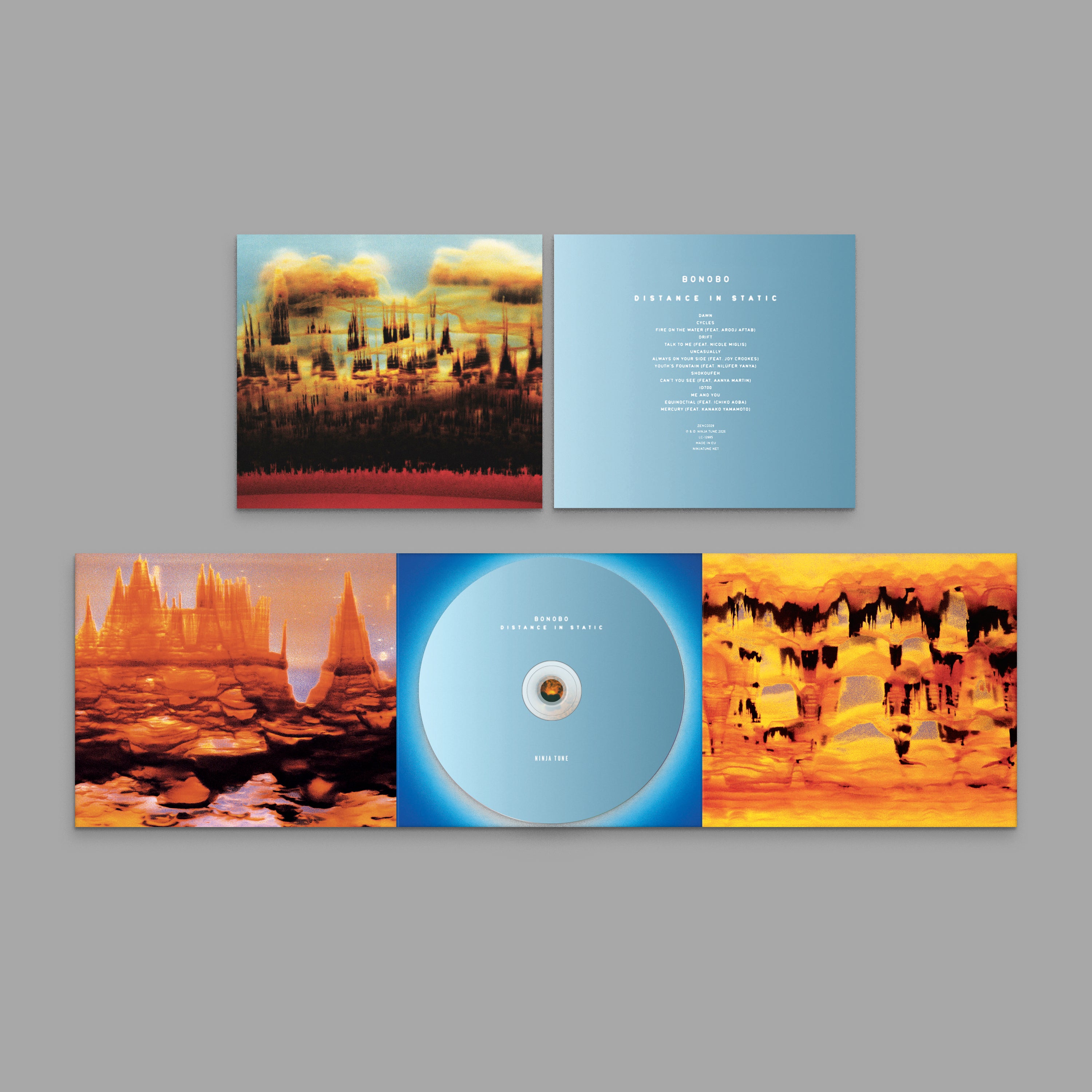 Pre-Order 11/09/26 - Bonobo: Distance In Static (CD)