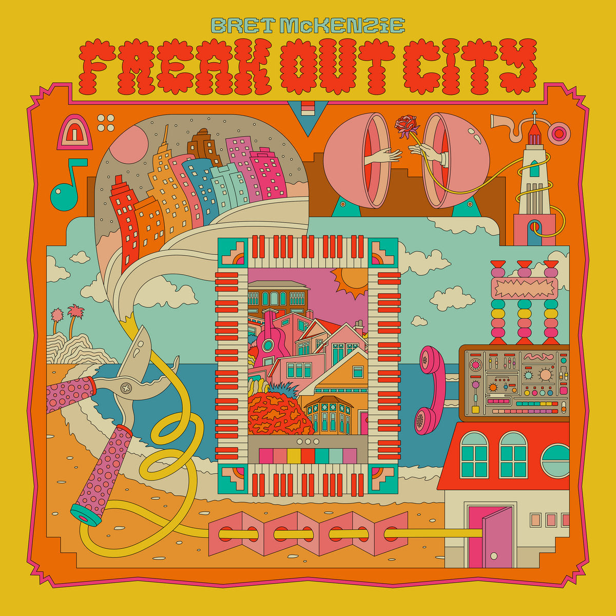 McKenzie, Bret: Freak Out City - Loser Edition (Coloured Vinyl LP)
