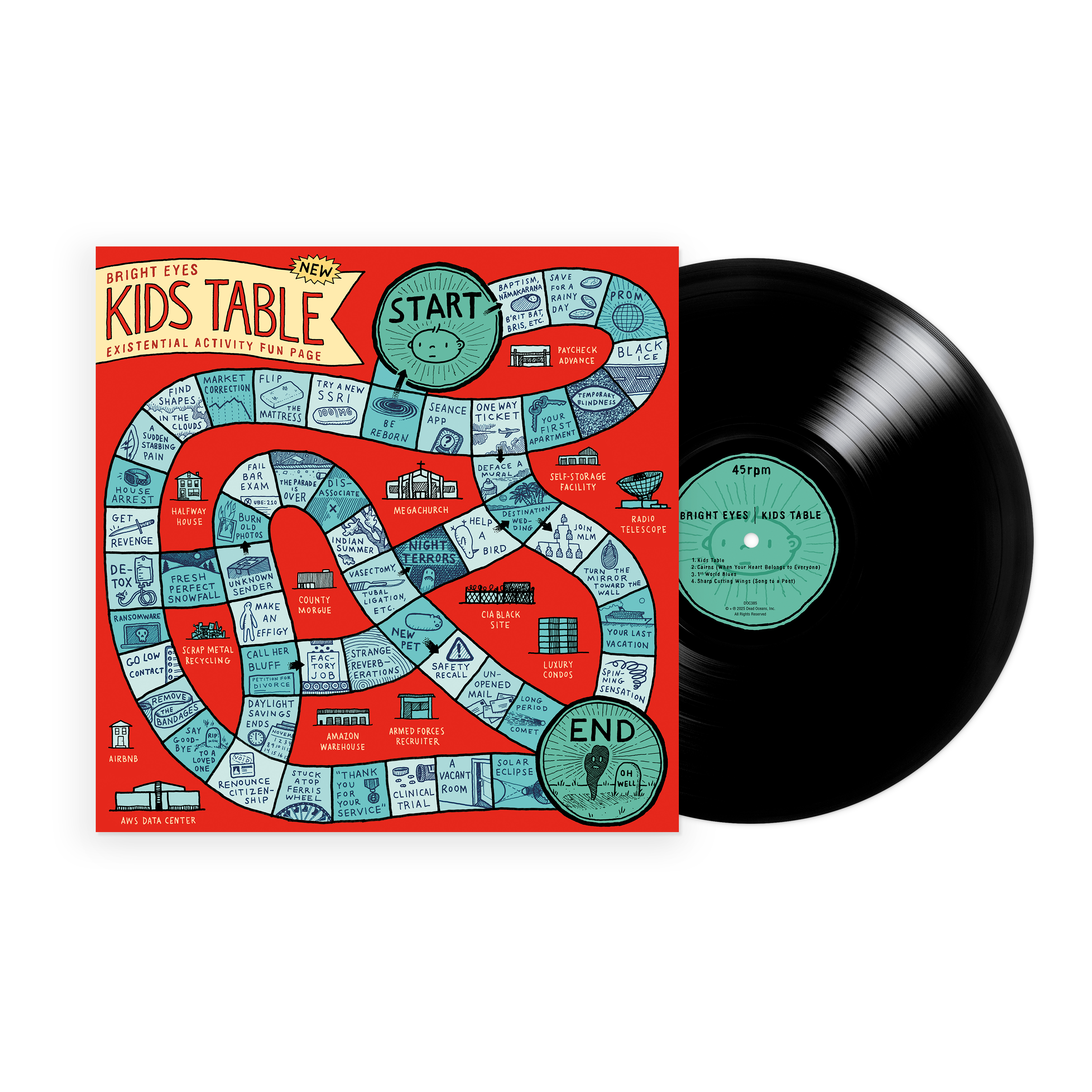 Bright Eyes: Kids Table (Vinyl EP)