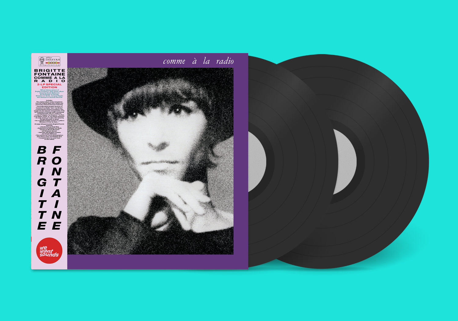 Pre-Order 23/10/26 - Fontaine, Brigitte: Comme à la Radio (Vinyl 2xLP)