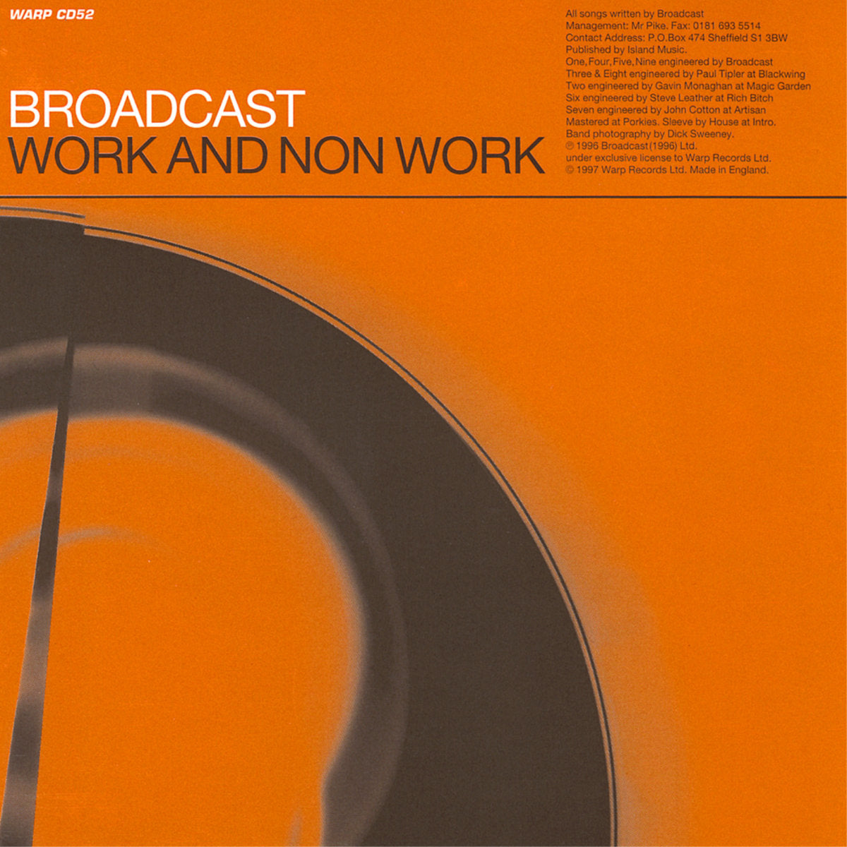 Broadcast: Work And Non Work (Vinyl LP)
