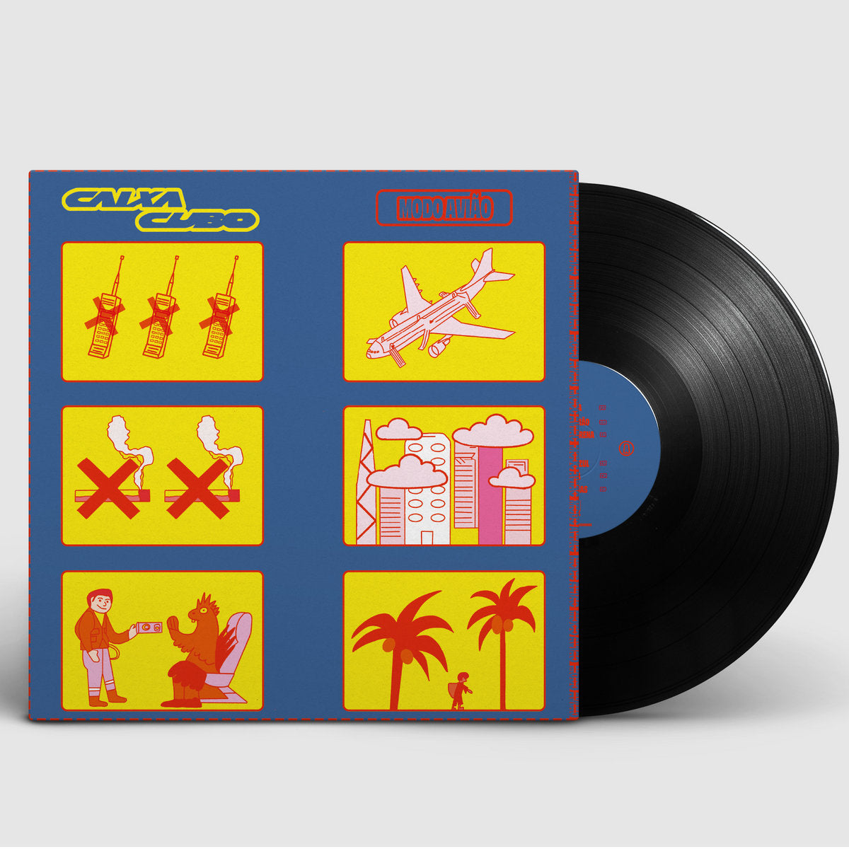 Caixa Cubo: Modo Avião (Vinyl LP)