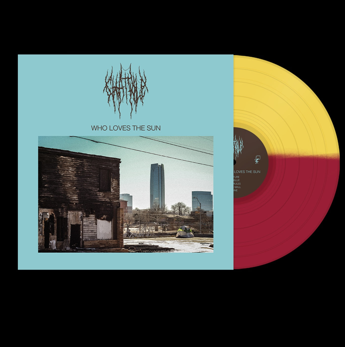 Pre-Order 04/09/26 - Chat Pile: Who Loves The Sun - Magenta / Yellow (Coloured Vinyl LP)