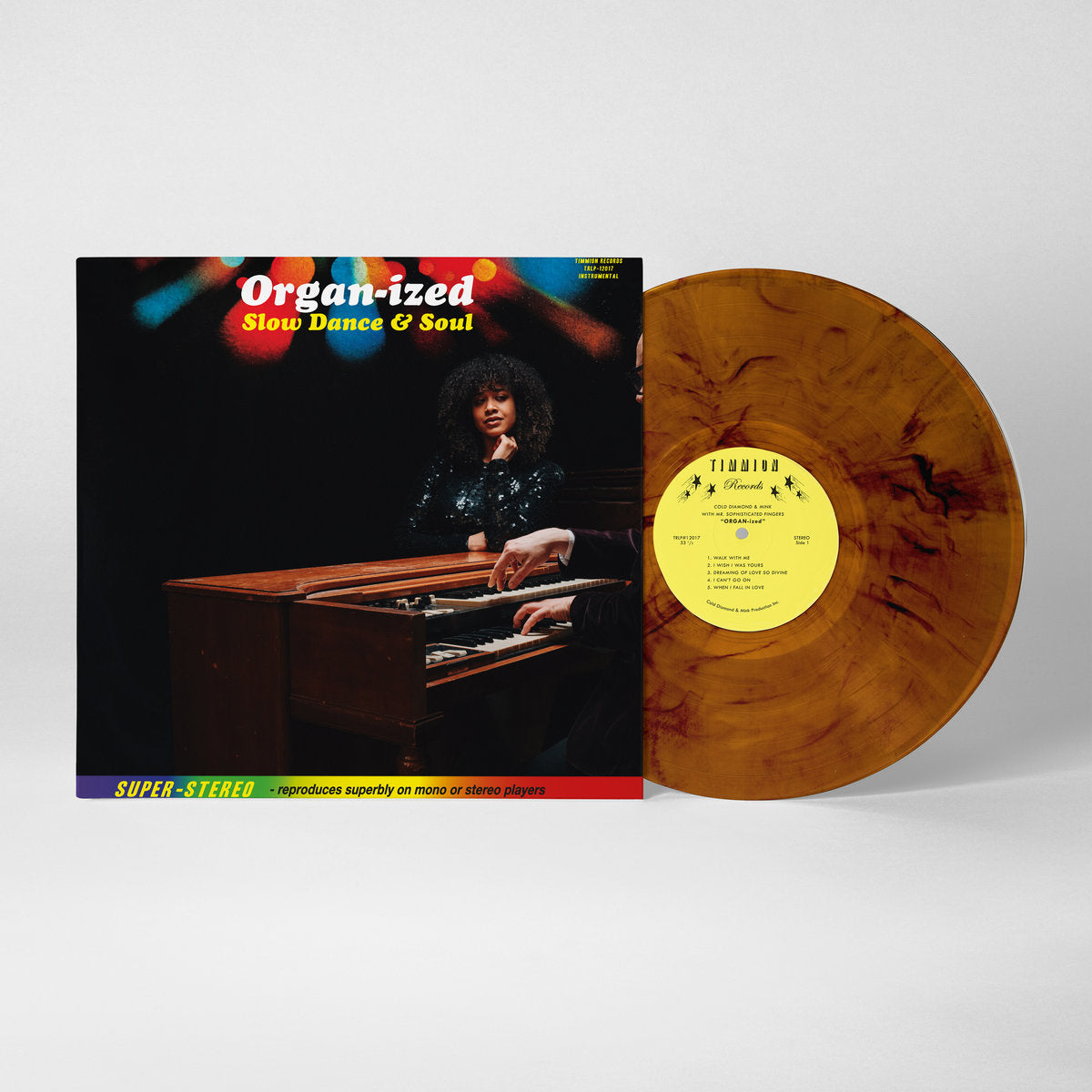 Pre-Order 28/08/26 - Cold Diamond & Mink: Organ-ized (Coloured Vinyl LP)
