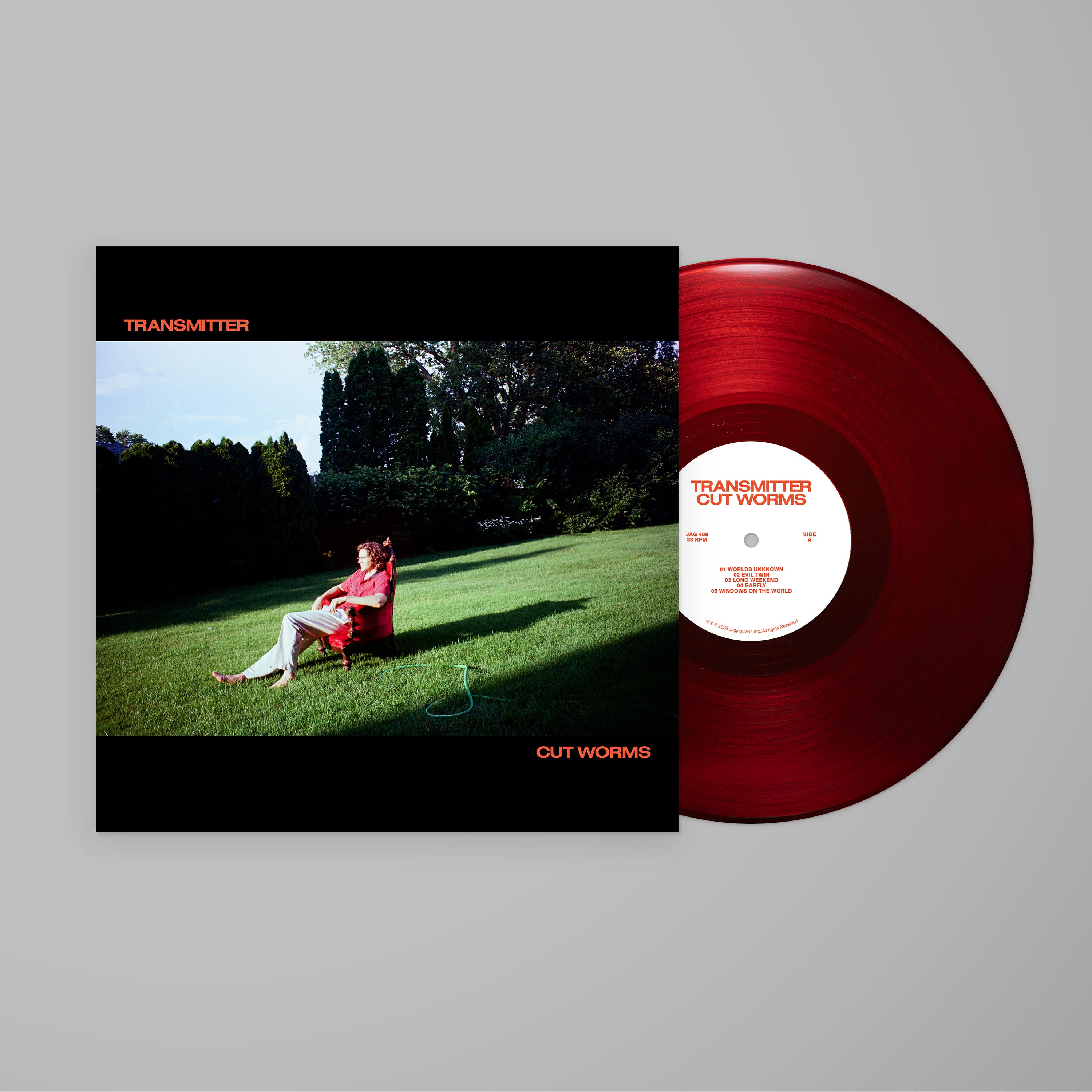 Pre-Order 13/03/26 - Cut Worms: Transmitter (Coloured Vinyl LP)