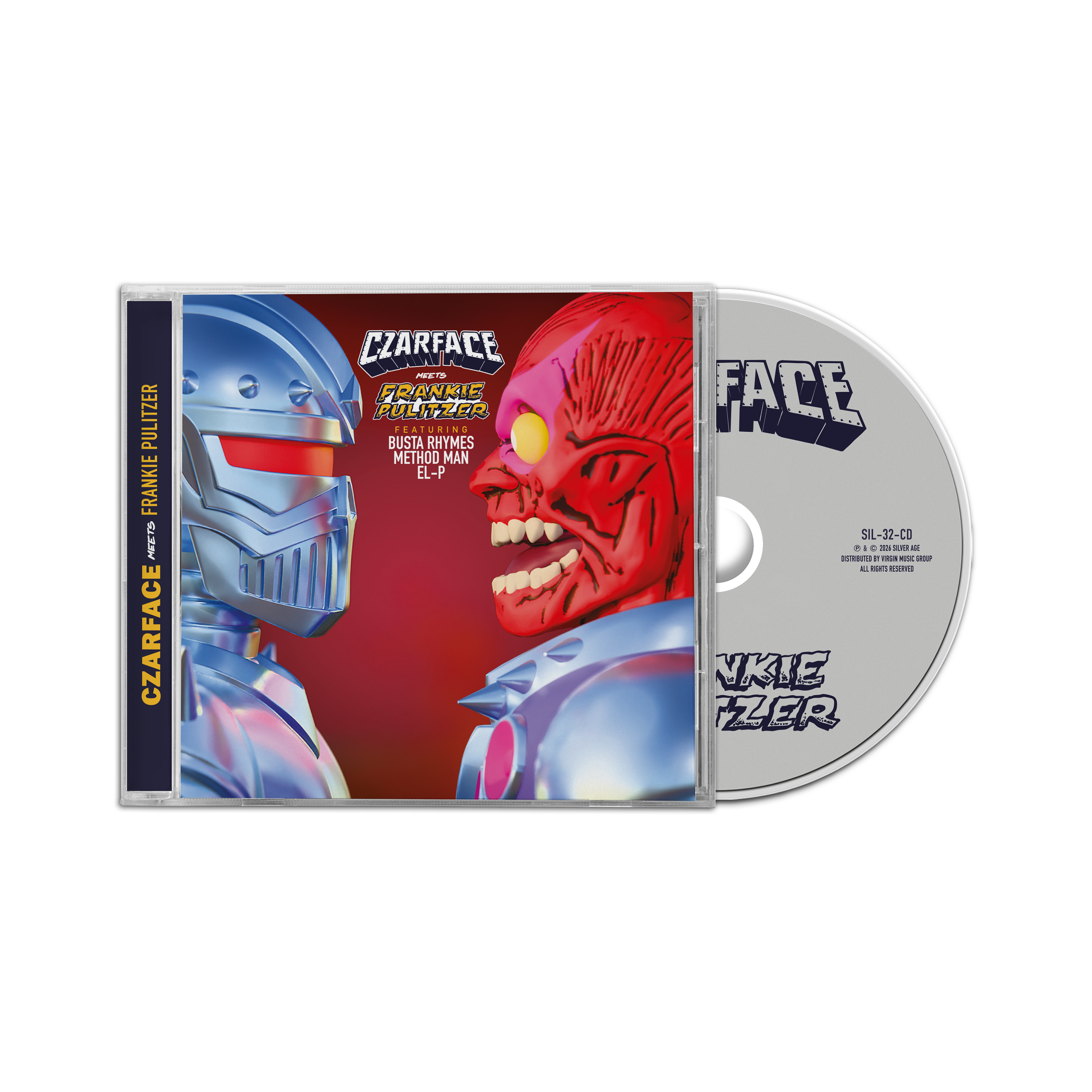 Pre-Order 28/08/26 - Czarface: Czarface Meets Frankie Pulitzer (CD)