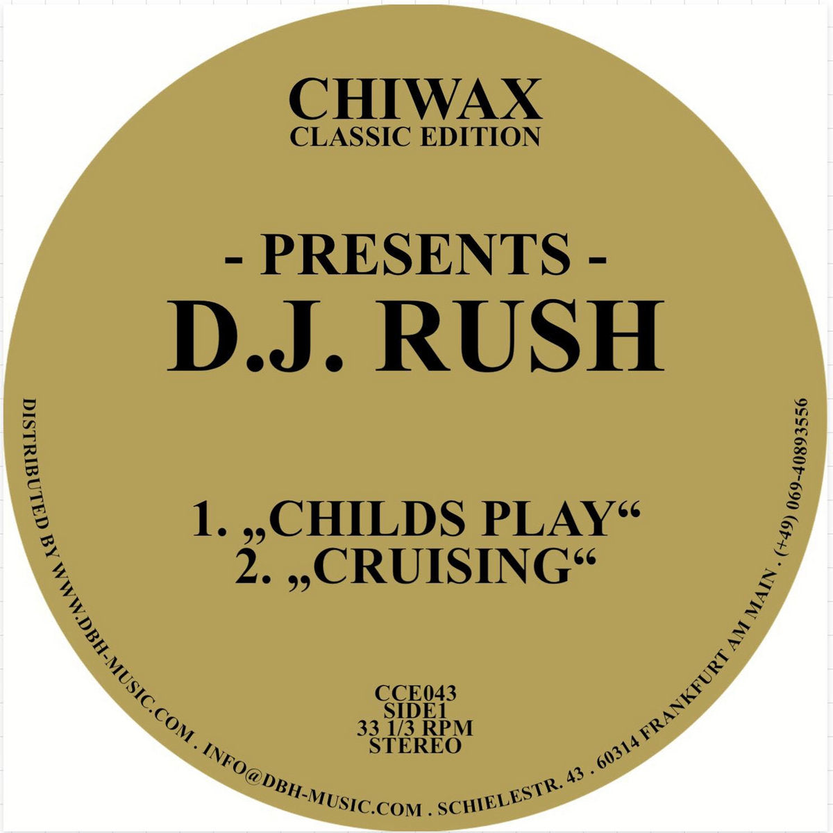 DJ Rush: Childs Play (Vinyl 12")