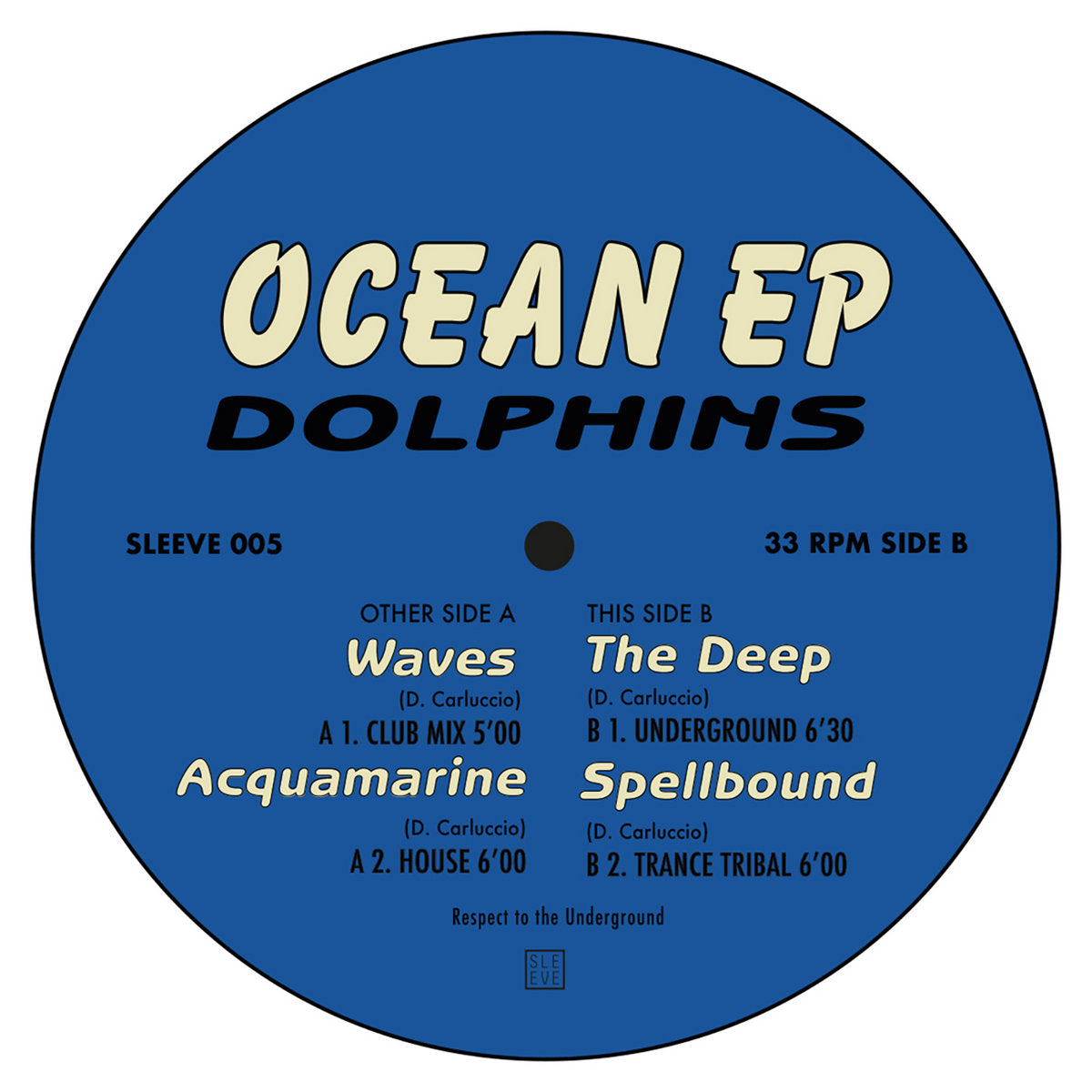 Dolphins: Oceans EP (Vinyl 12")