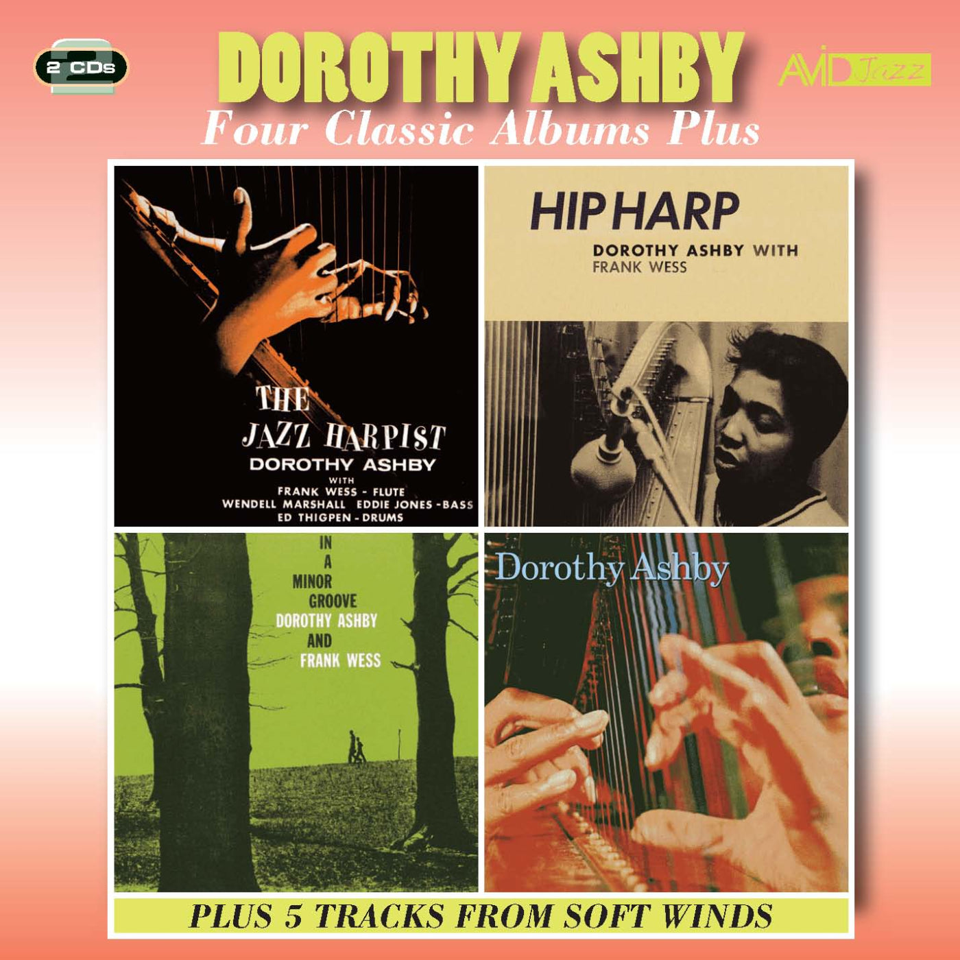 Ashby, Dorothy: Four Classic Albums Plus (2xCD)