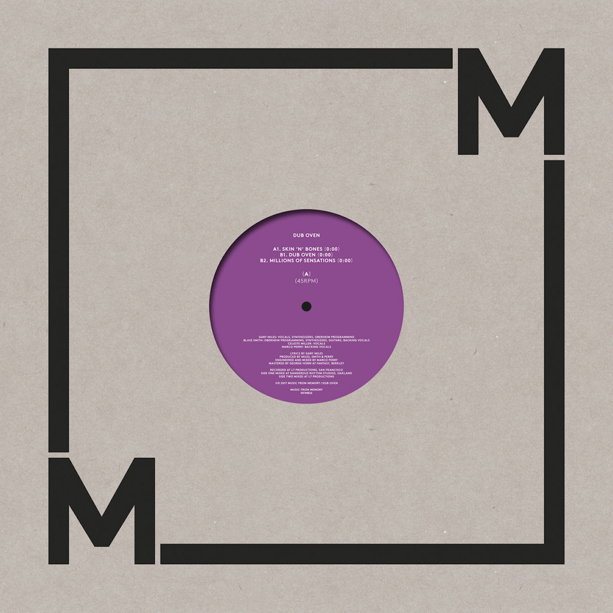 Dub Oven: Skin 'N' Bones (Vinyl 12")