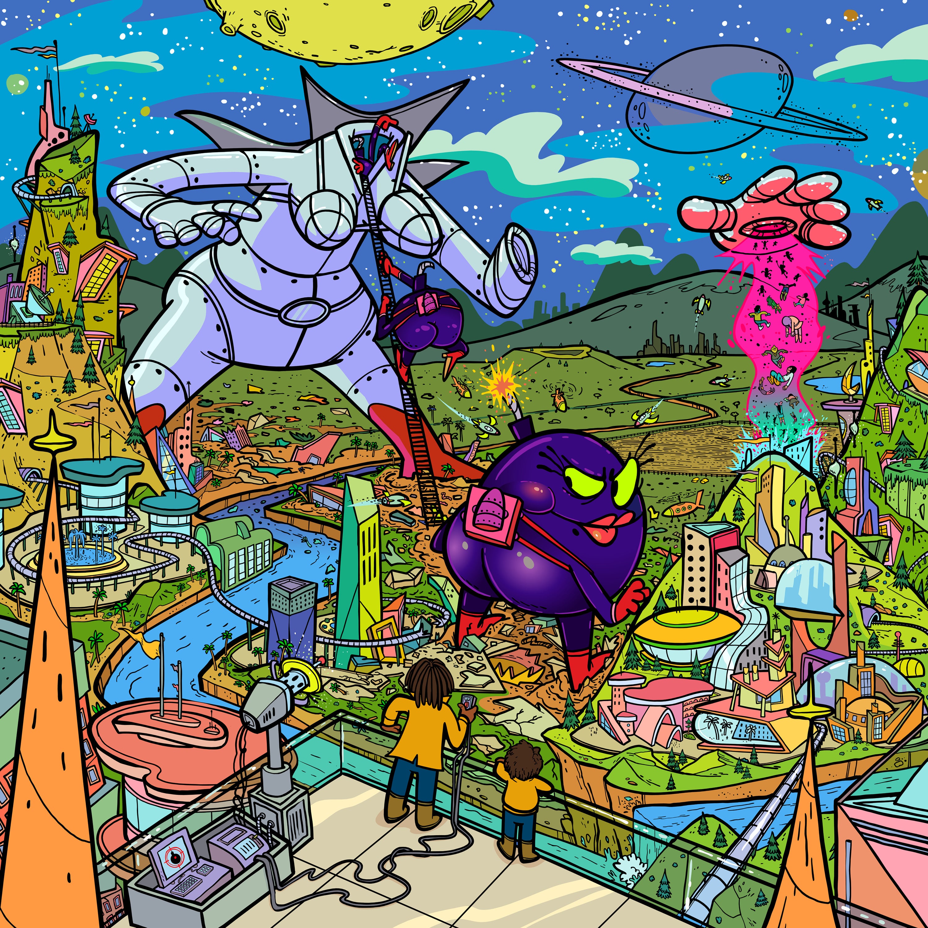 Pre-Order 06/03/26 - Flying Lotus: Big Mama (Coloured Vinyl EP)