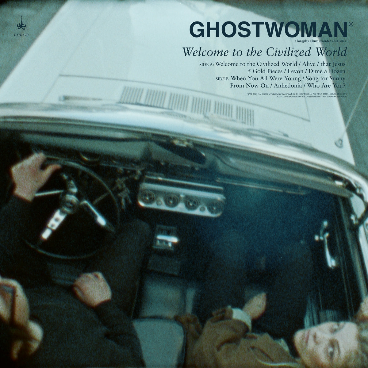 Ghostwoman: Welcome To The Civilized World (Coloured Vinyl LP)