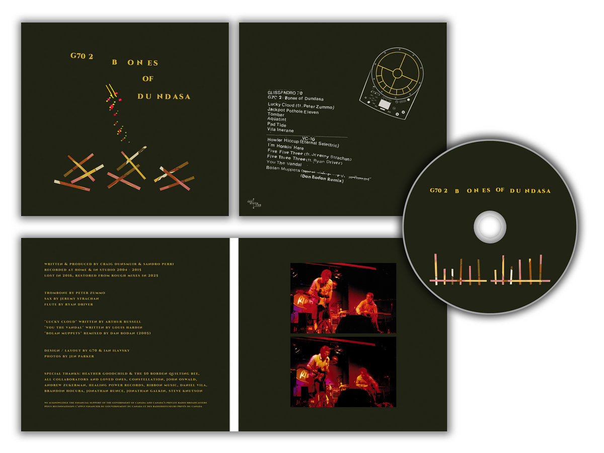 Pre-Order 01/05/26 - Glissandro 70: G70 2 - Bones Of Dundasa (CD)