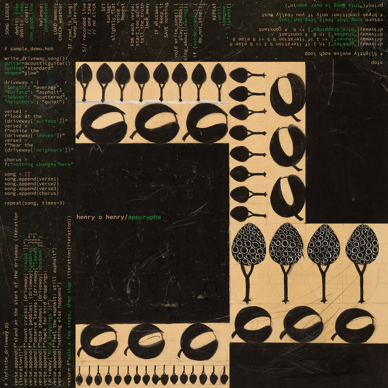 Pre-Order 18/09/26 - henry o henry: Apocrypha (Vinyl LP)