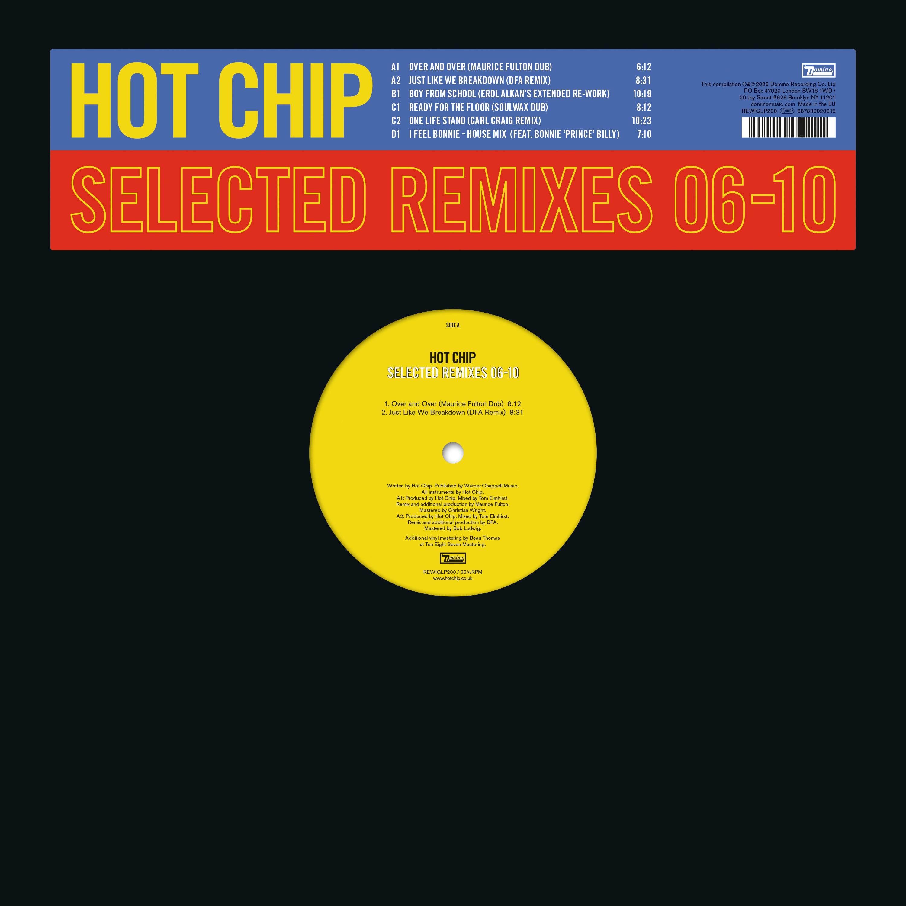 Hot Chip: Selected Remixes 06-10 (Vinyl 2x12")