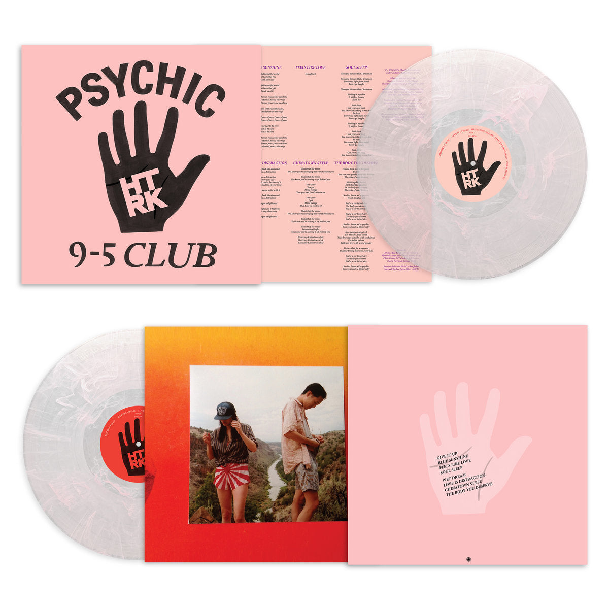 HTRK: Psychic 9-5 Club (Coloured Vinyl LP)