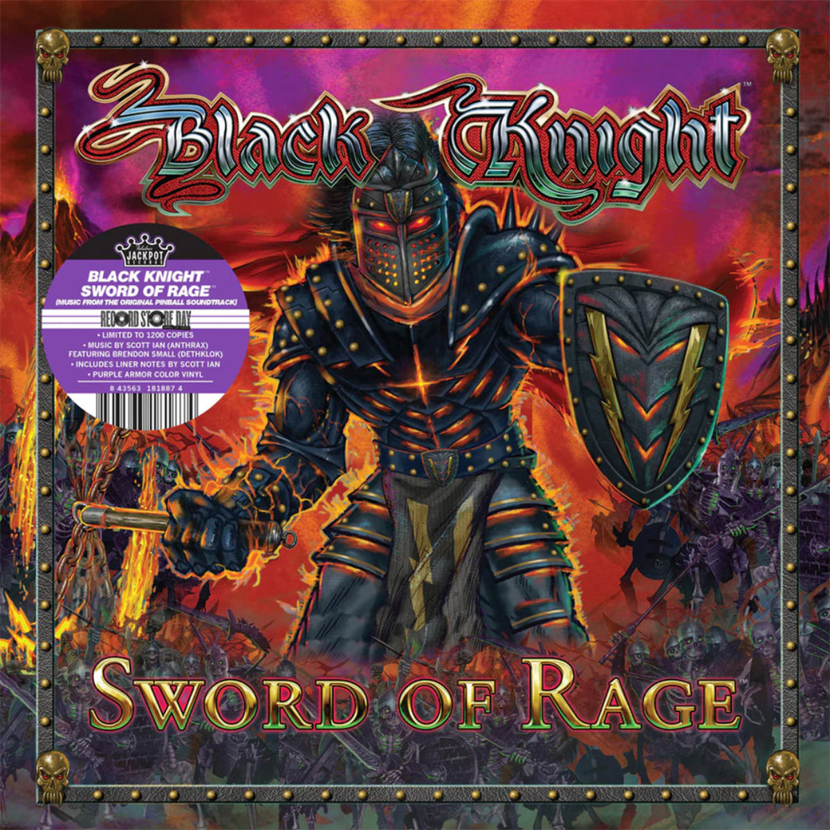 Ian, Scott: Black Knight - Sword Of Rage (Coloured Vinyl LP)