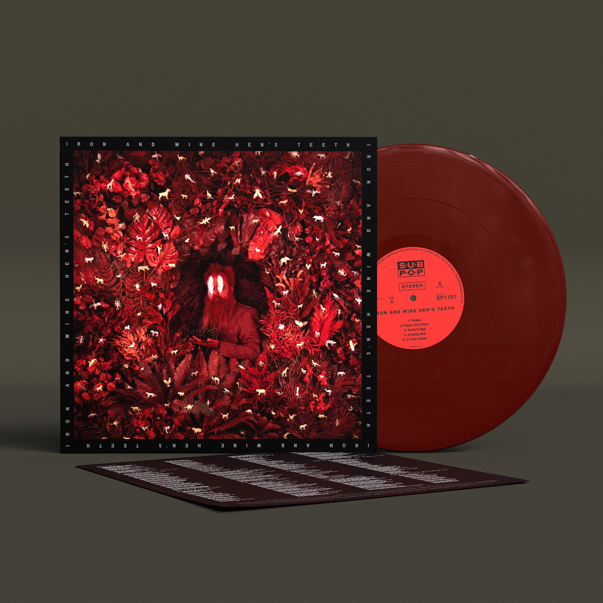 Pre-Order 27/02/26 - Iron & Wine: Hen's Teeth - Loser Edition (Coloured Vinyl LP)