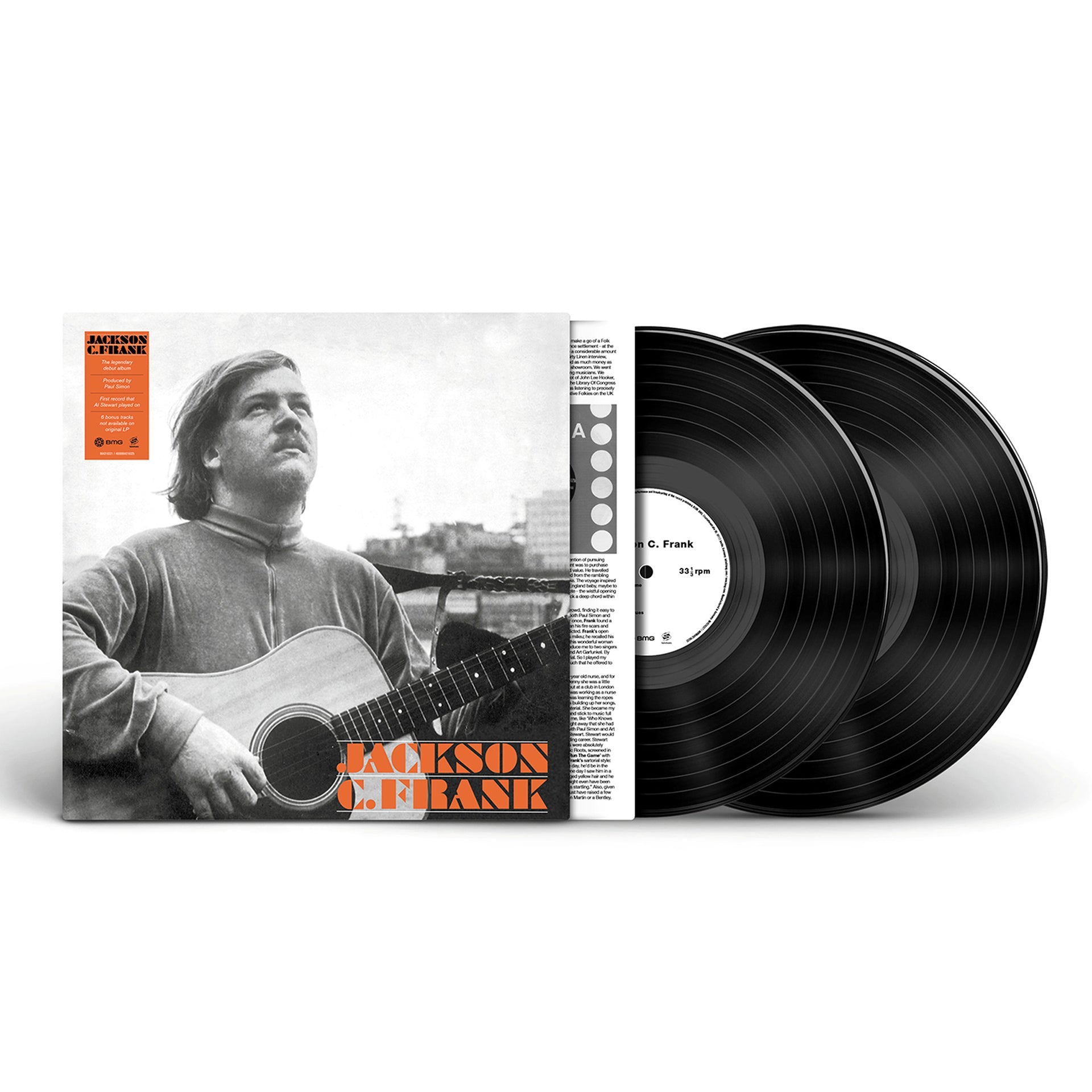 Frank, Jackson C.: Jackson C. Frank + Bonus Tracks (Vinyl 2xLP)