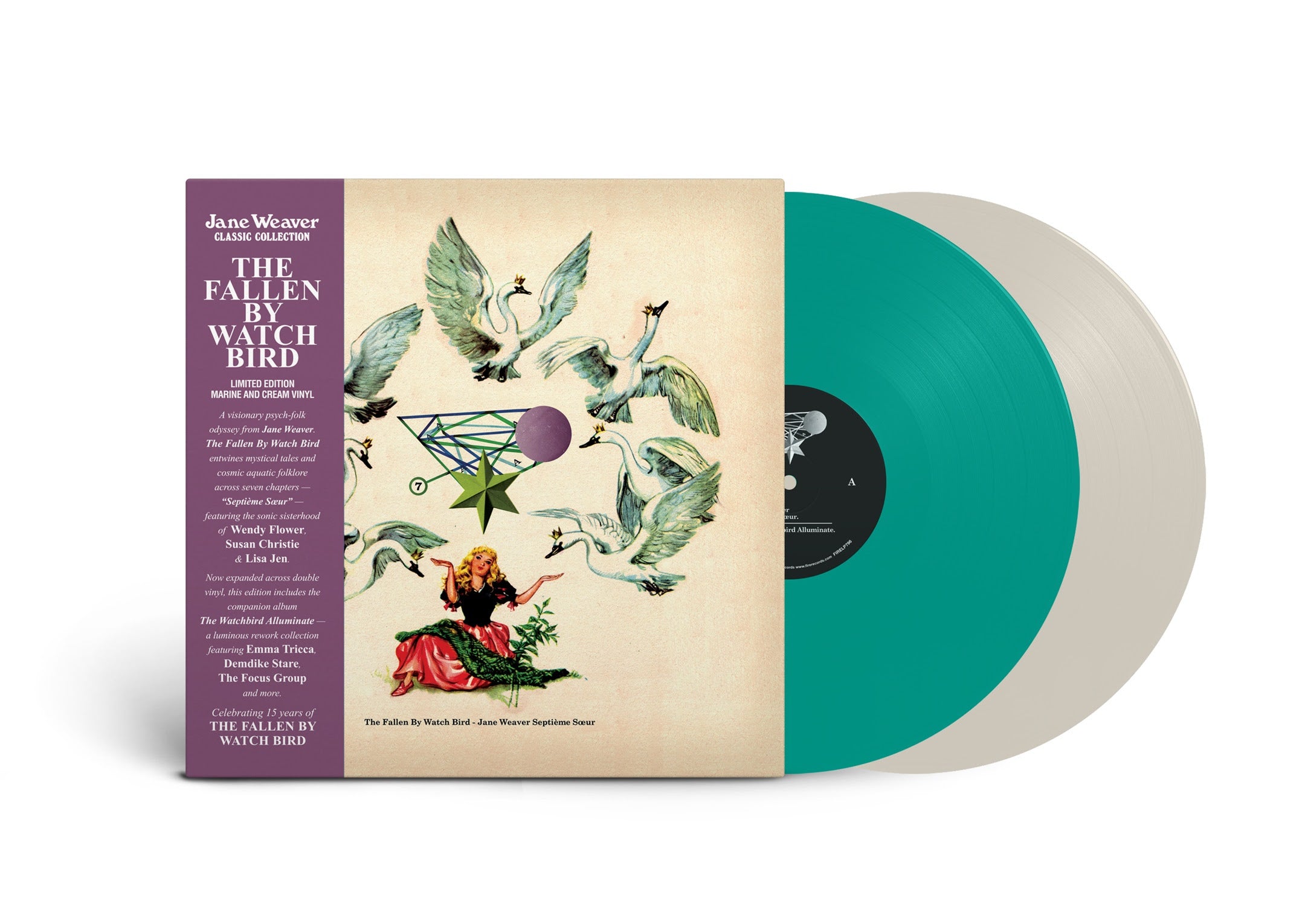 Pre-Order 23/01/26 - Weaver, Jane: The Fallen By Watch Bird - Expanded Edition (Coloured Vinyl 2xLP)