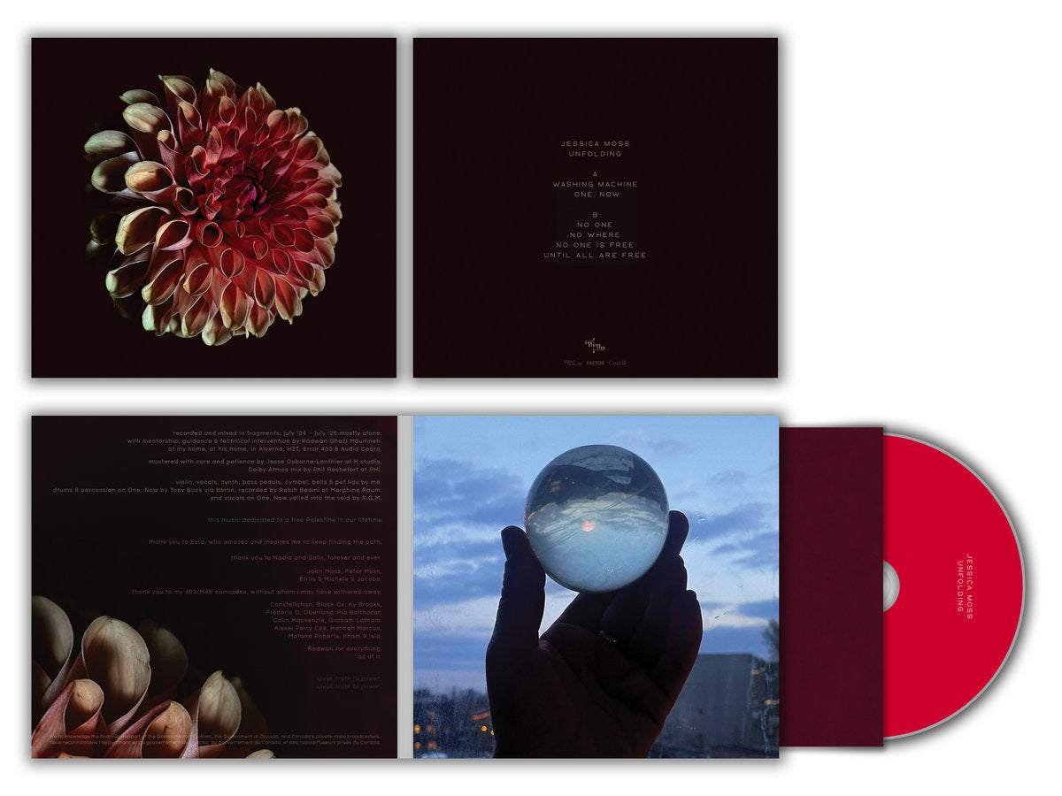 Moss, Jessica: Unfolding (CD)