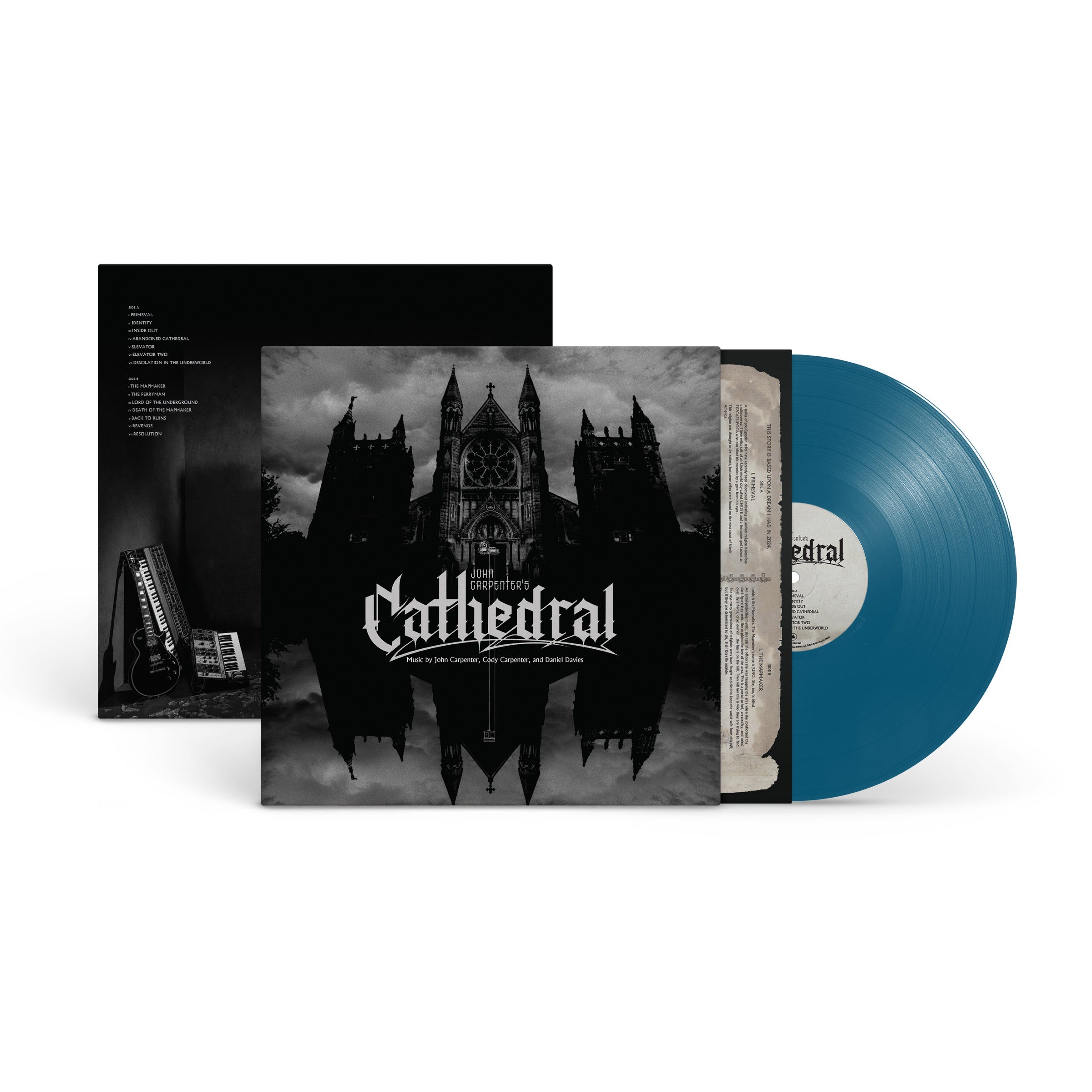 Pre-Order 07/08/26 - Carpenter, John / Cody Carpenter / Daniel Davies: Cathedral (Coloured Vinyl LP)