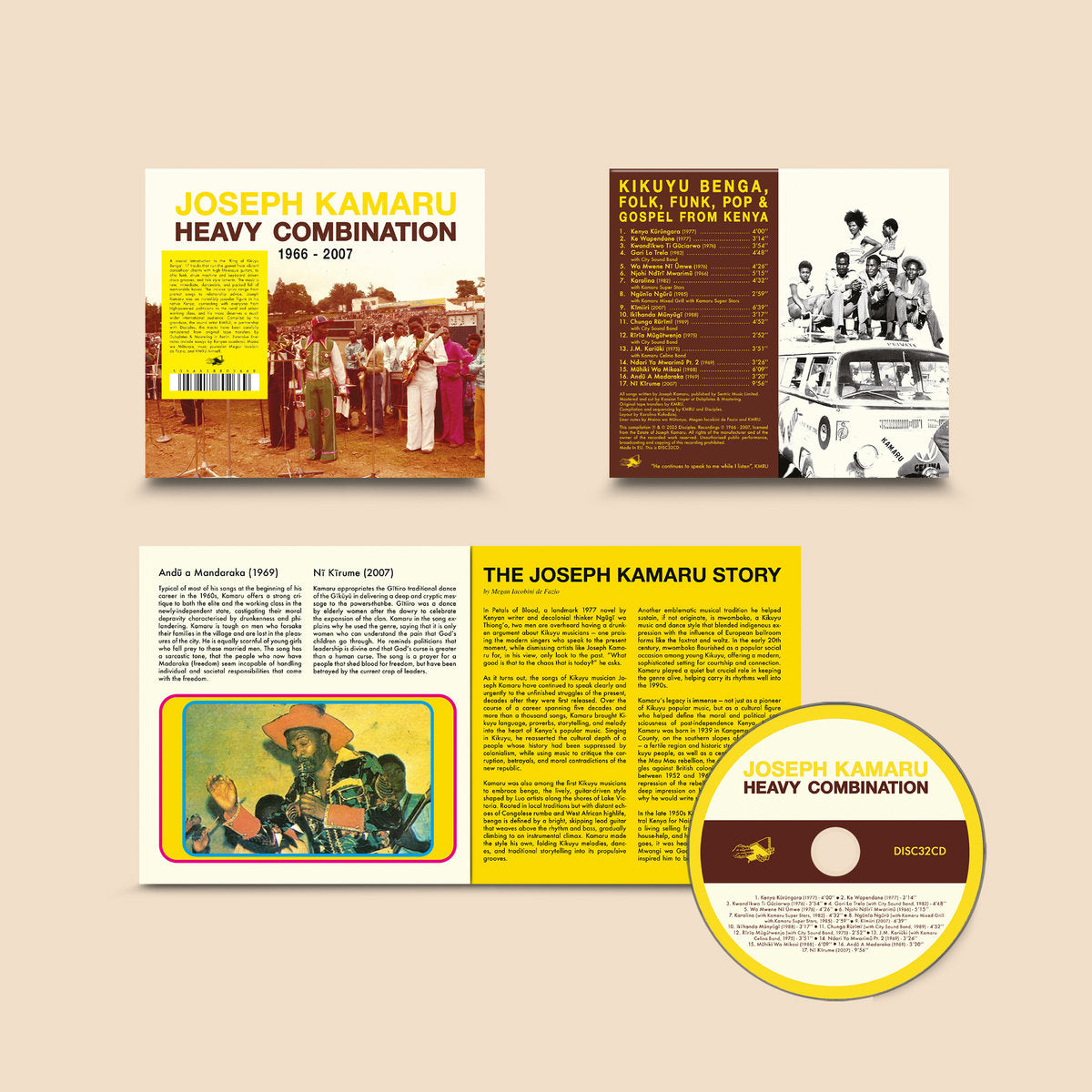 Kamaru, Joseph: Heavy Combination 1966-2007 (CD)