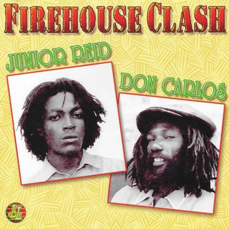 Junior Reid / Don Carlos: Firehouse Clash (Coloured Vinyl LP)