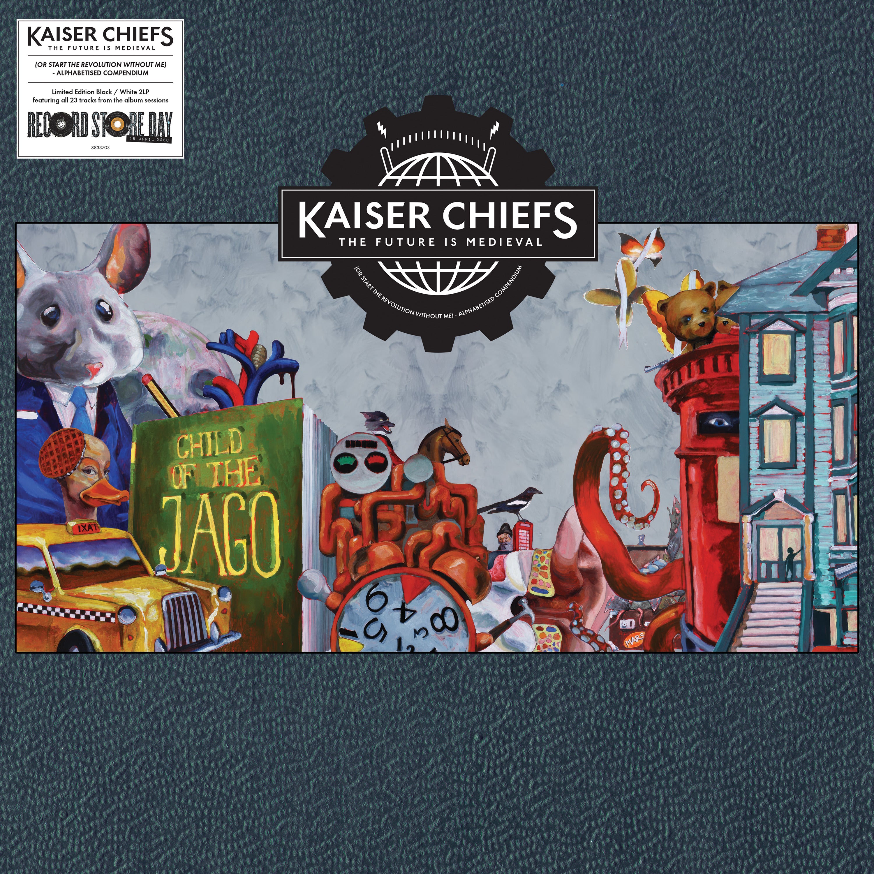 Kaiser Chiefs: The Future Is Medieval - Alphabetised Compendium (Coloured Vinyl 2xLP)