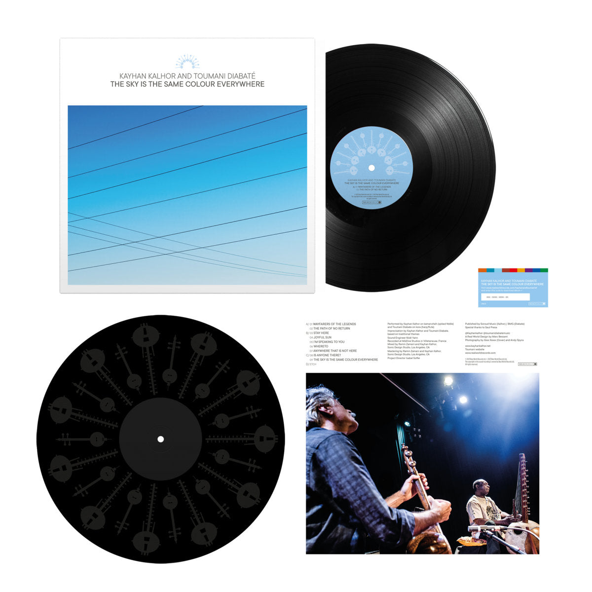 Kalhor, Kayhan & Toumani Diabaté: The Sky Is The Same Colour Everywhere (Vinyl 2xLP)