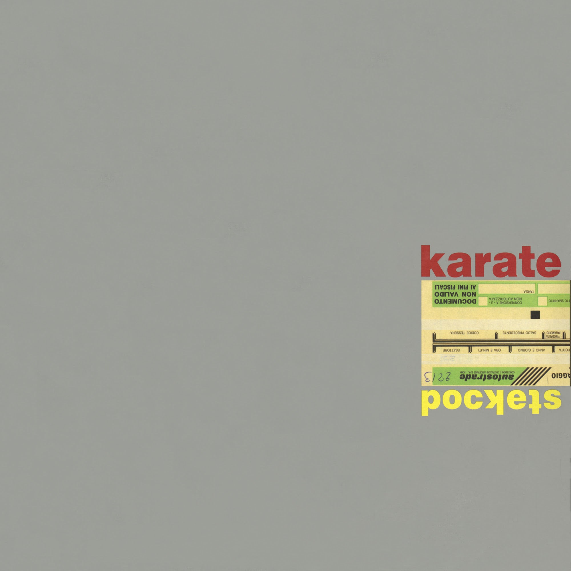 Pre-Order 17/04/26 - Karate: Pockets (Vinyl LP)
