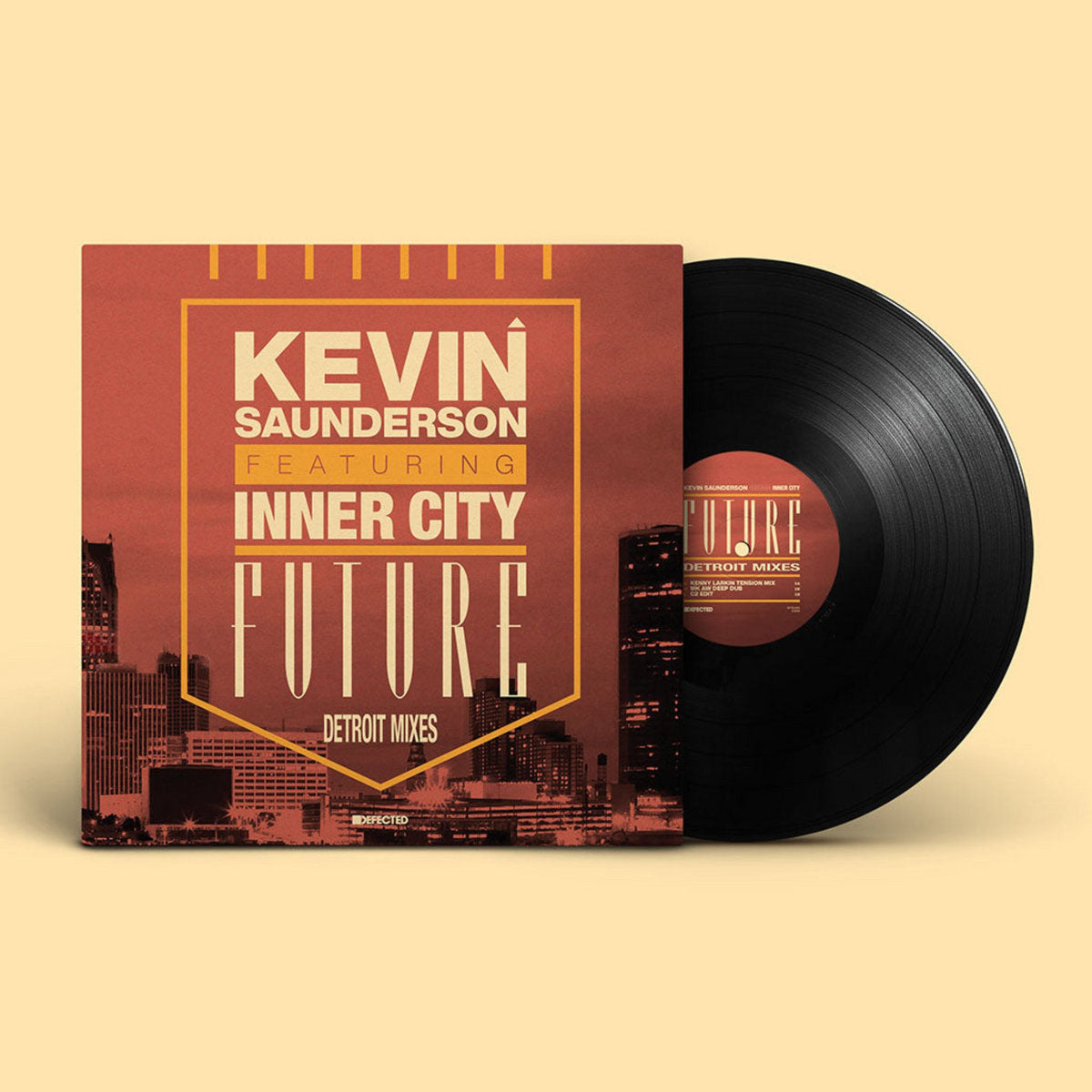 Saunderson, Kevin Featuring Inner City: Future - Detroit Mixes (Vinyl 12")