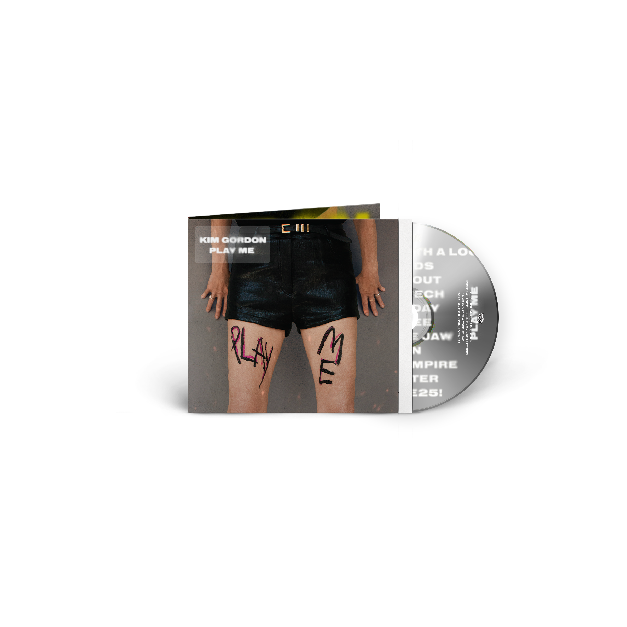 Pre-Order 13/03/26 - Gordon, Kim: Play Me (CD)