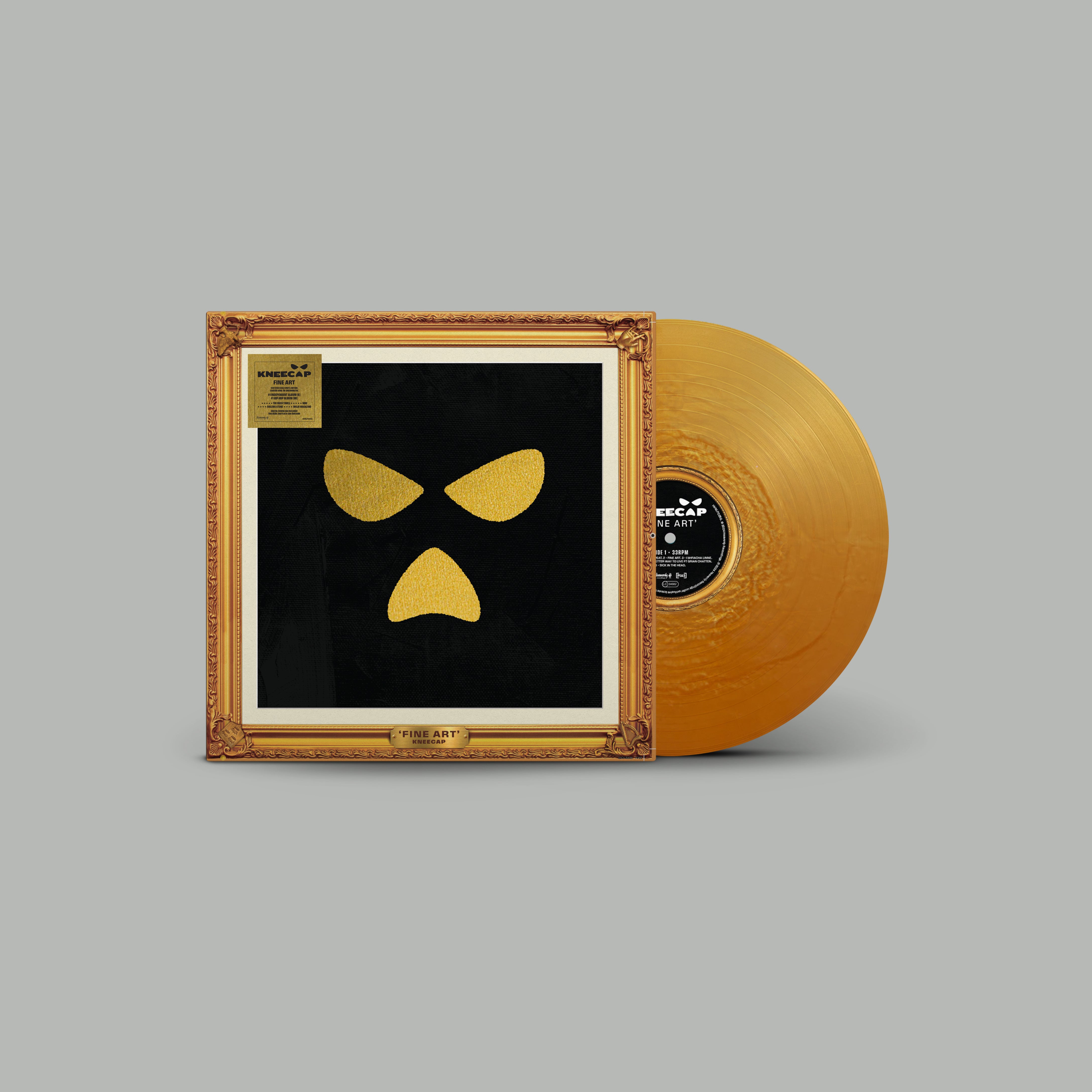 Kneecap: Fine Art - Certified Gold Edition (Coloured Vinyl LP)