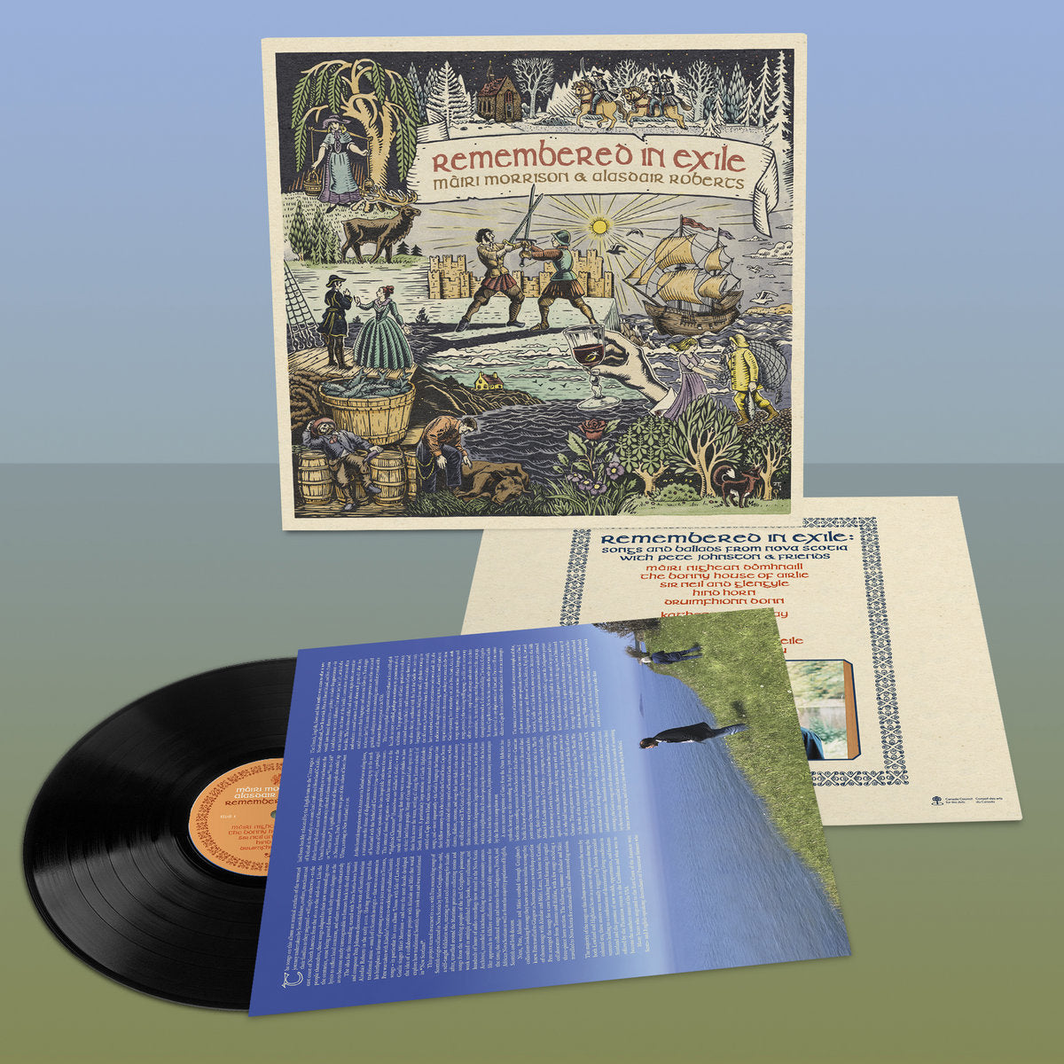 Morrison, Màiri & Alasdair Roberts: Remembered In Exile - Songs & Ballads From Nova Scotia (Vinyl LP)